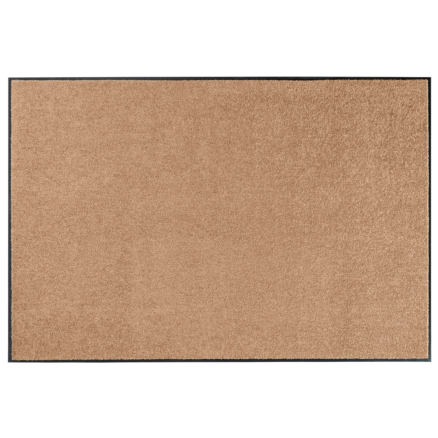 NYVI Fu&szlig;matte Wash & Clean - Wetterfest, Saugstark, Rutschfest Farbe:Caramel;Gr&ouml;&szlig;e:90x150 cm - Bild 1