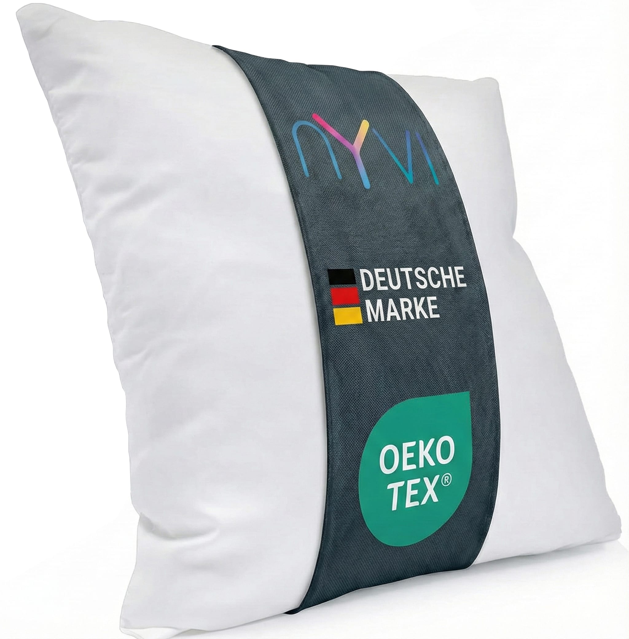 NYVI Kopfkissen NYVICloud - Schlafkissen Kissenf&uuml;llung - waschbar, f&uuml;r Allergiker geeignet, OEKO-TEX - Bettkissen f&uuml;r alle Schlaftypen - Auch als Dekokissen nutzbar Gr&ouml;&szlig;e:80x80 cm;Anzahl:1 - Bild 1