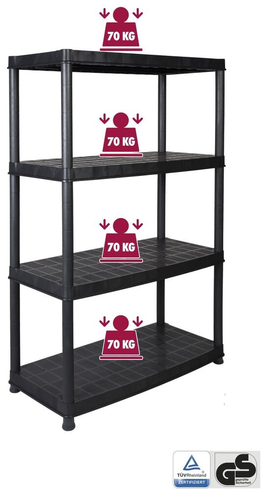 Kreher Regal Deluxe 18 Zoll mit 4 B&ouml;den - Bild 1