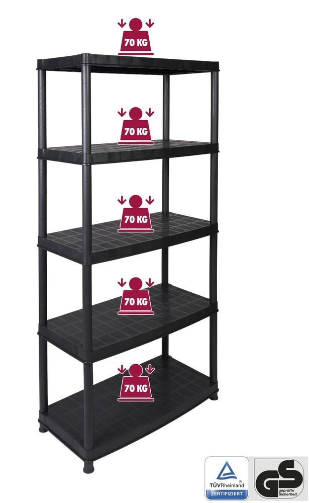 Kreher Regal Deluxe 18 Zoll mit 5 B&ouml;den - Bild 1