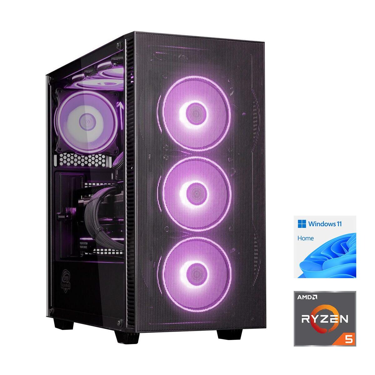 MP ONE GAMING PC 03 – RX 6600 – Ryzen 5 7600X – 1 TB NVMe – 32GB RAM – Windows 11 | 04049998699106