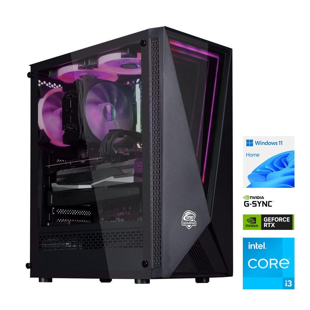 MP ONE GAMING PC 07 – RTX 3050 – Core i3-12100F – 1 TB NVMe – 16GB RAM – Windows 11 | 04049998699144