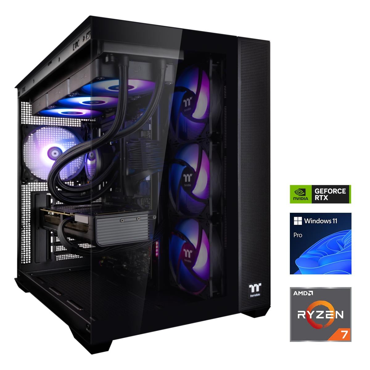 MP ONE GAMING NEXT LEVEL PC III - RTX 5080 - Ryzen 7 9800X3D - 1 TB NVMe - 32GB RAM - Windows 11 - Bild 1