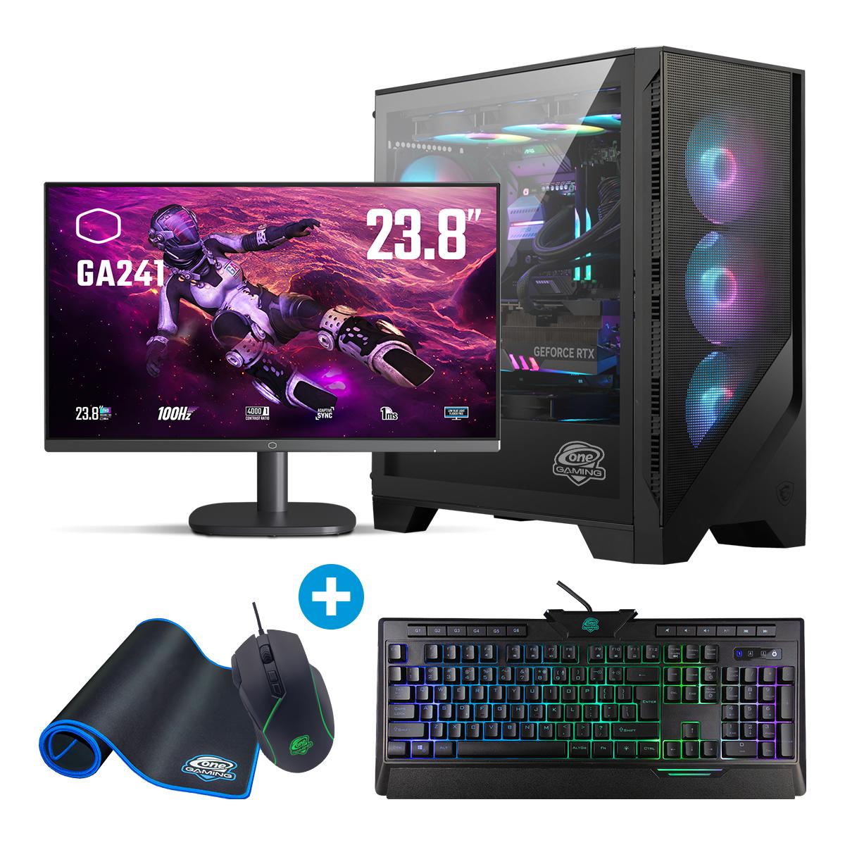 Entry Gaming Komplett-PC AN395 - RTX 3050 - Ryzen 5 5600XT - 512 GB NVMe - 16GB RAM - Windows 11 - Bild 1