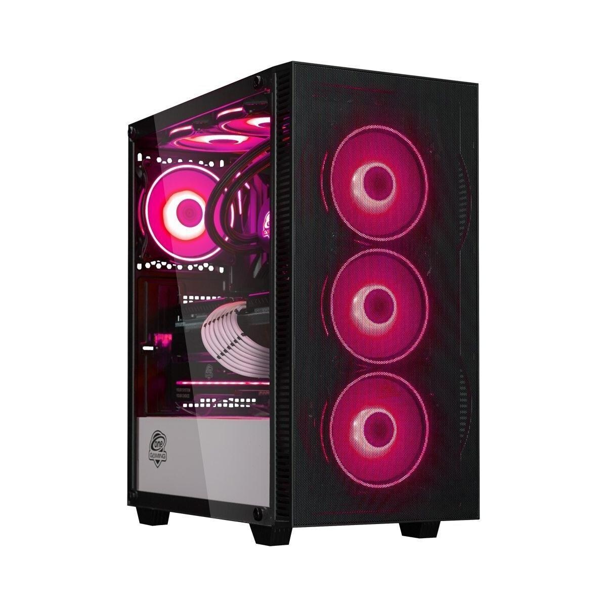 ONE GAMING Gaming PC AR506 - RX 9060 XT - Ryzen 5 5600XT - 1 TB NVMe - 16GB RAM - Windows 11