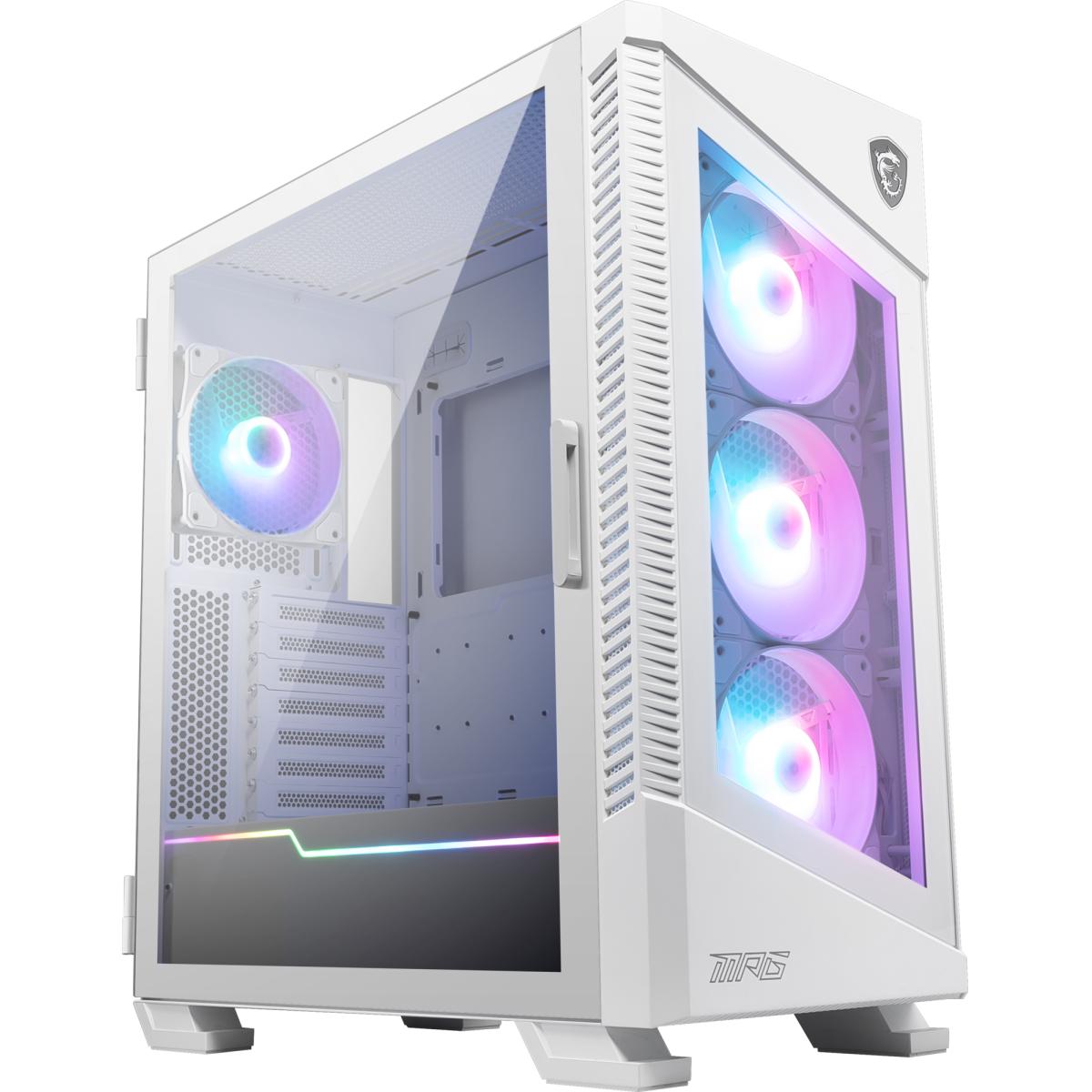 Pro Gamer PC V - White Edition - RTX 5070 - Ryzen 5 7600 - 1 TB NVMe - 32GB RAM - Bild 1