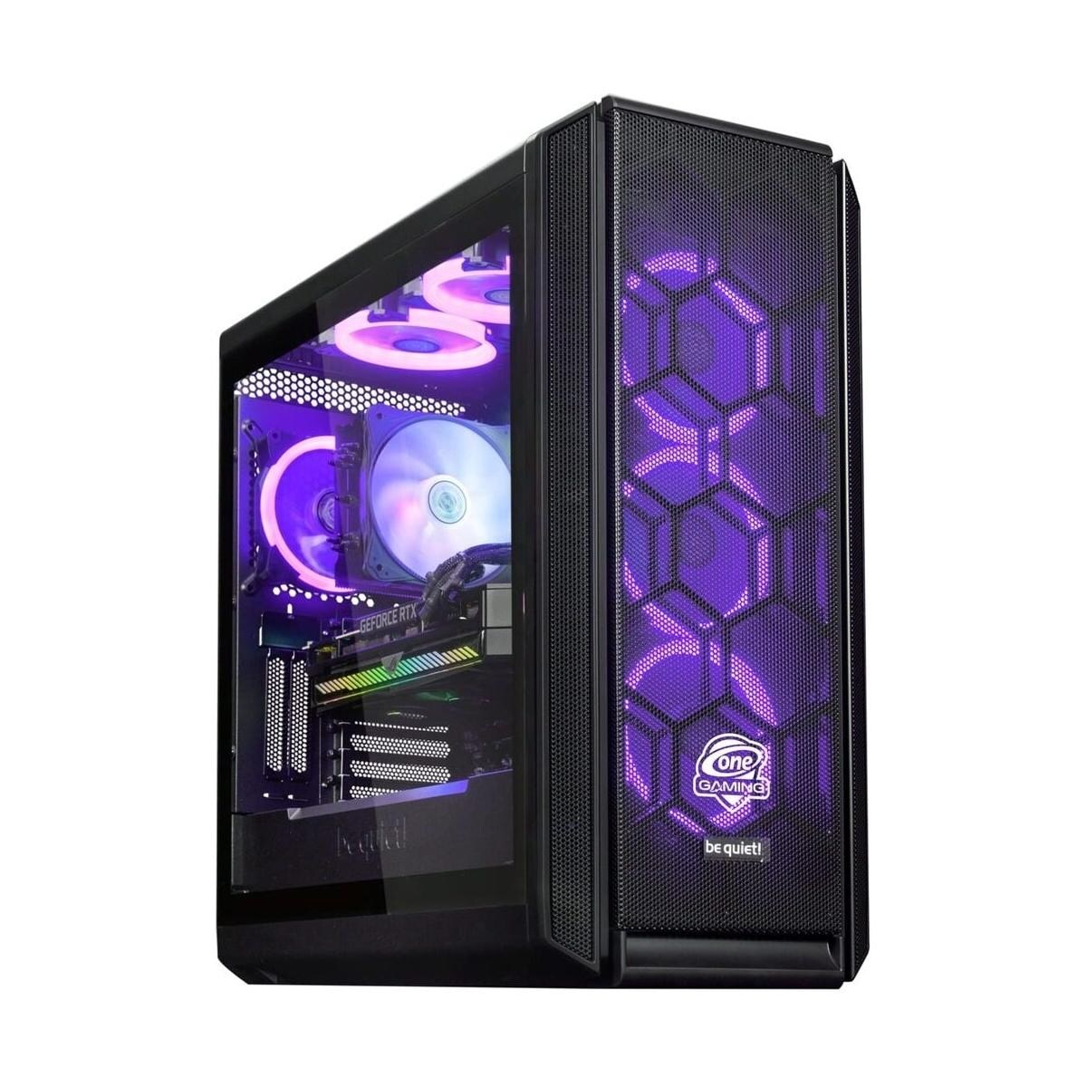 ONE GAMING High End Gaming PC AN021 - RTX 5080 - Ryzen 7 9700X - 2 TB NVMe - 32GB RAM - Windows 11