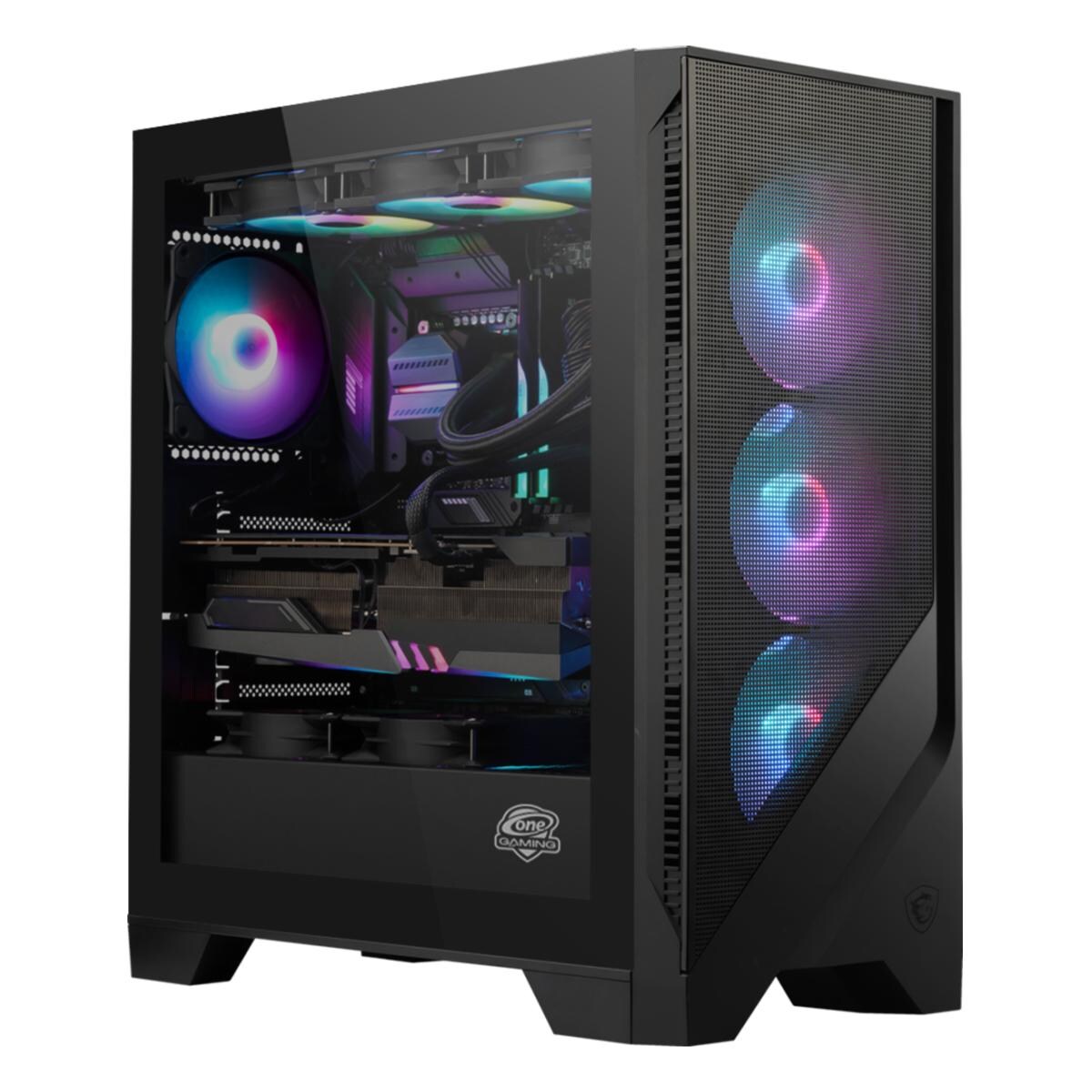 ONE GAMING High End Gaming PC Next Level IV - RX 9070 XT - Ryzen 7 7800X3D - 512 GB NVMe - 32GB RAM