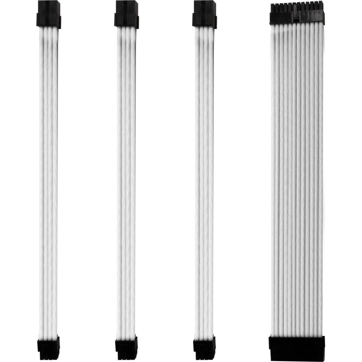 Kabel-Sleeve-Set – Weiß – ONE GAMING | 04049998665590