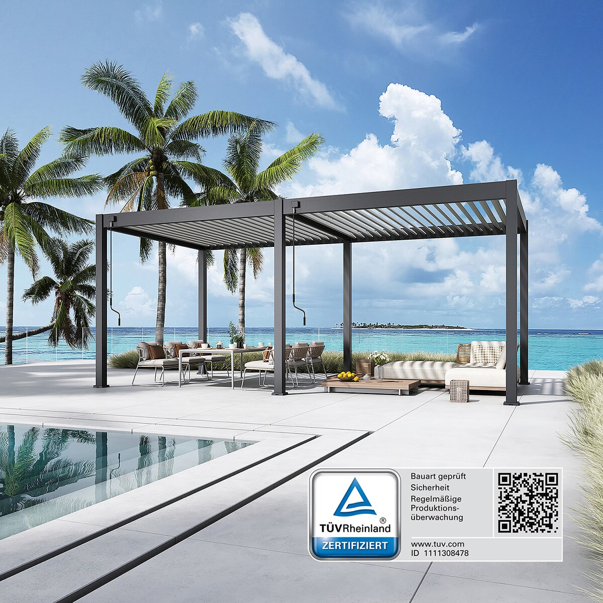 _Deluxe_Pergola_Alu 3 m x 6 m x H 255 cm_anthrazit
