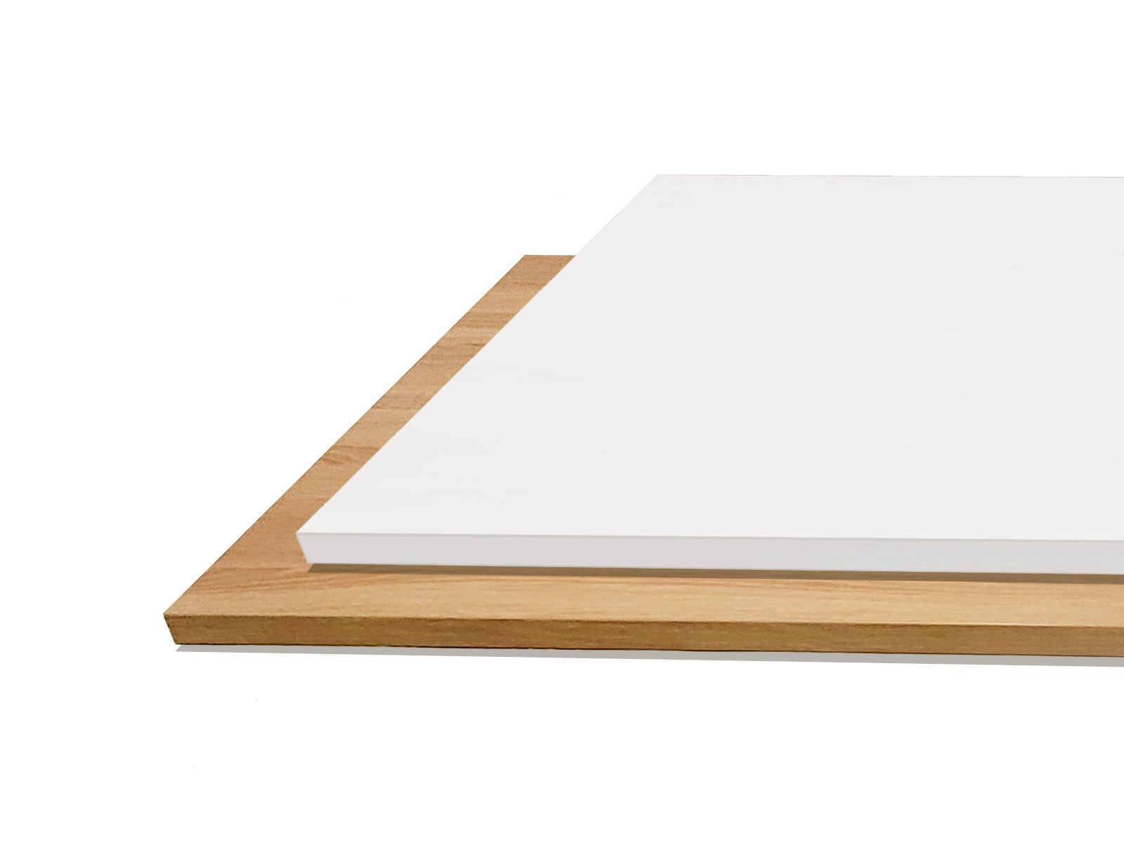 Schaff Tischplatte | Eiche oder Platinwei&szlig; | 120x80 cm oder 140x80 cm120x80 Wei&szlig; - Bild 1
