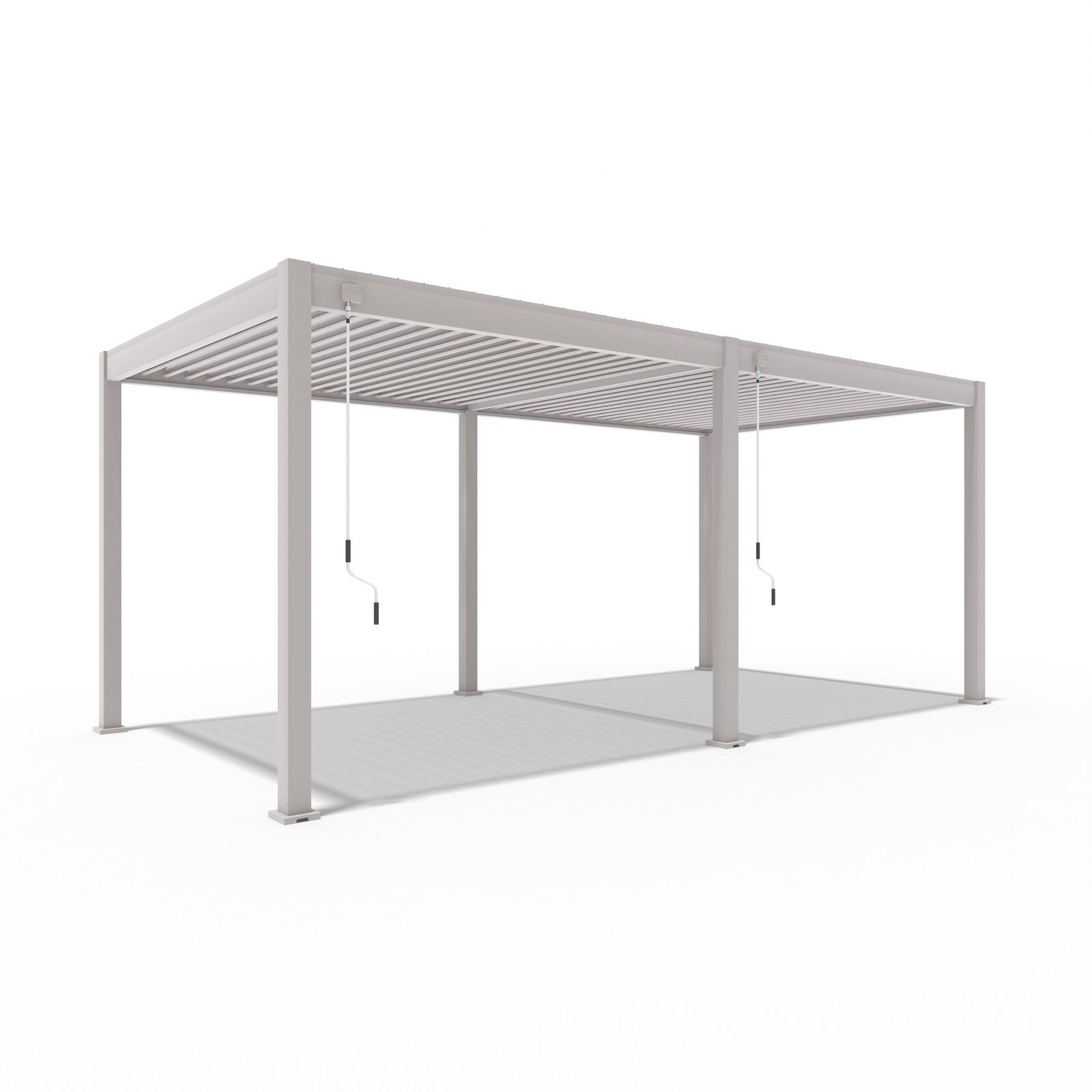 _Deluxe_Pergola_Alu 3 m x 6 m x H 255 cm_sand