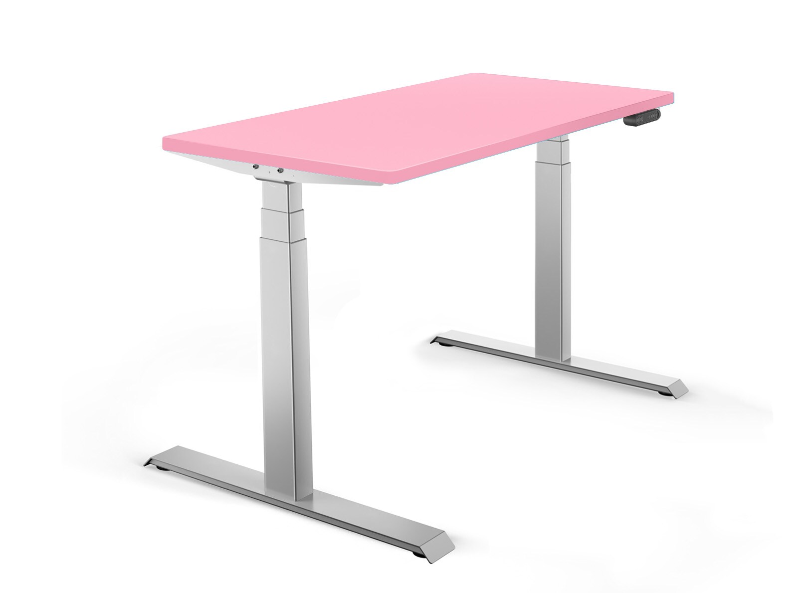 Schaff Elektrisch Höhenverstellbarer Schreibtisch REC 140x60 cm Pink140x60