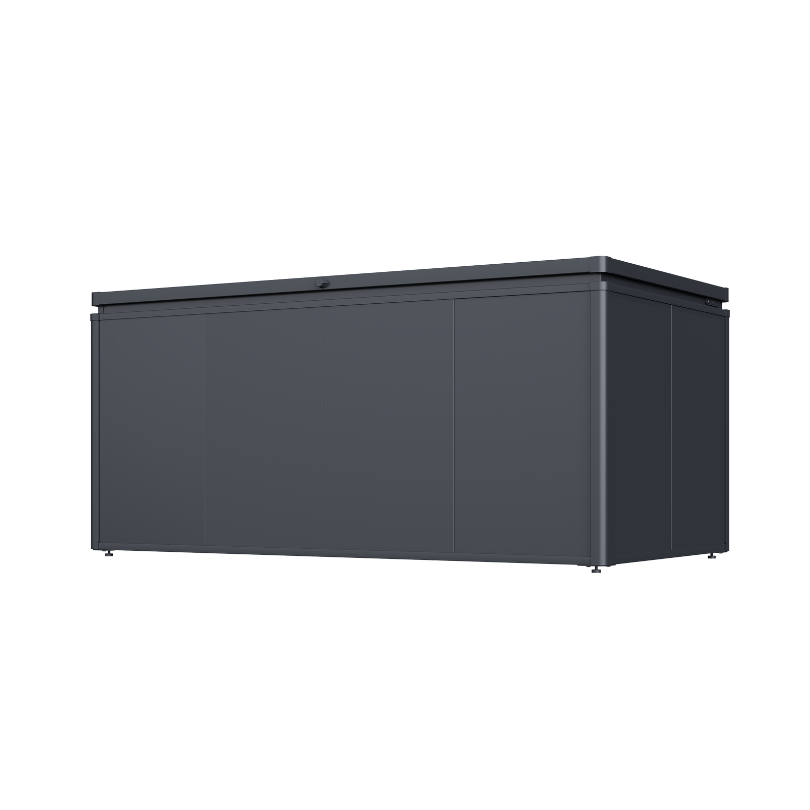Weide Noble Gartenbox 1400 L | Aufbewahrungsbox aus Stahl | Anthrazit? - Bild 1