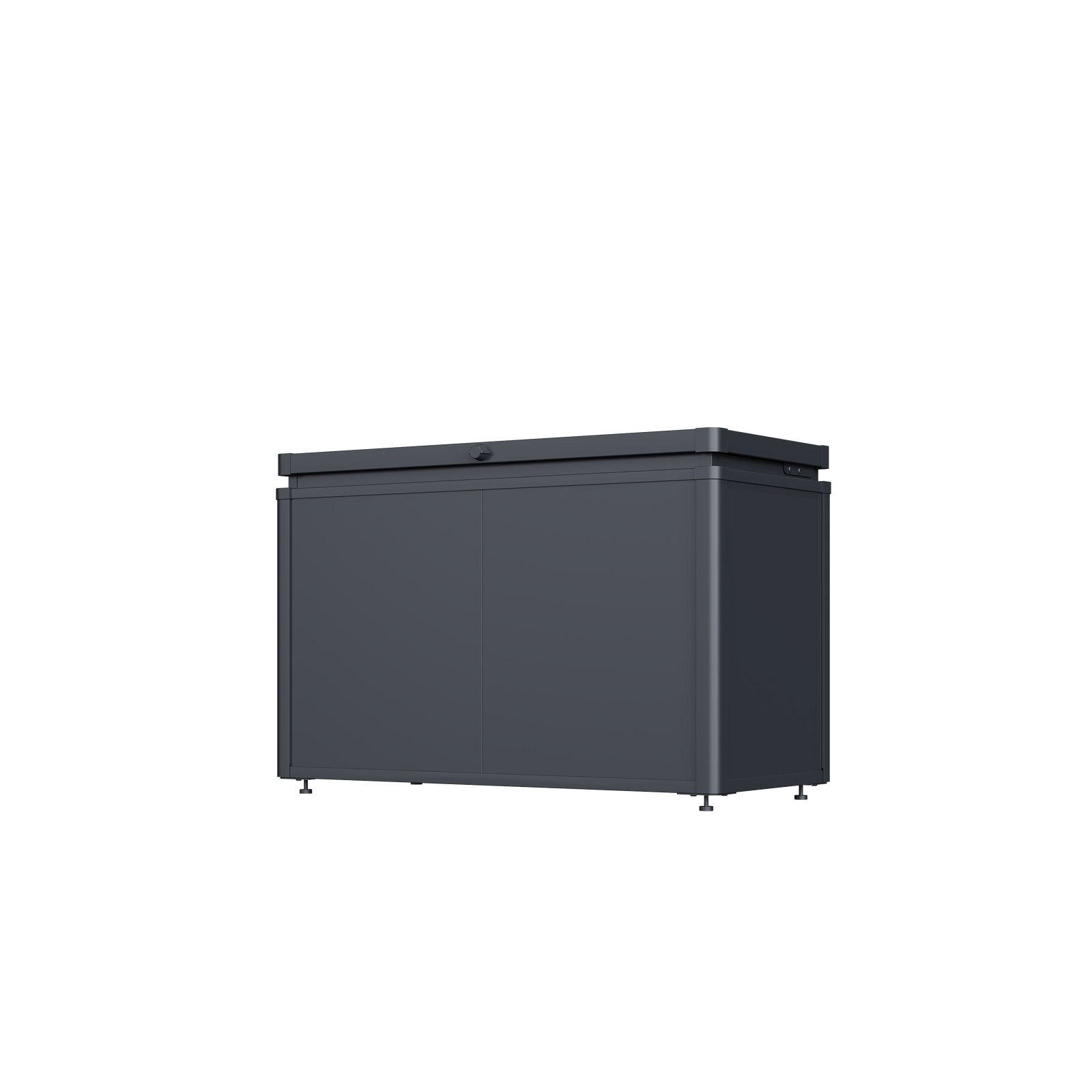 Weide Noble Gartenbox 290 L | Aufbewahrungsbox aus Stahl | Anthrazit - Bild 1