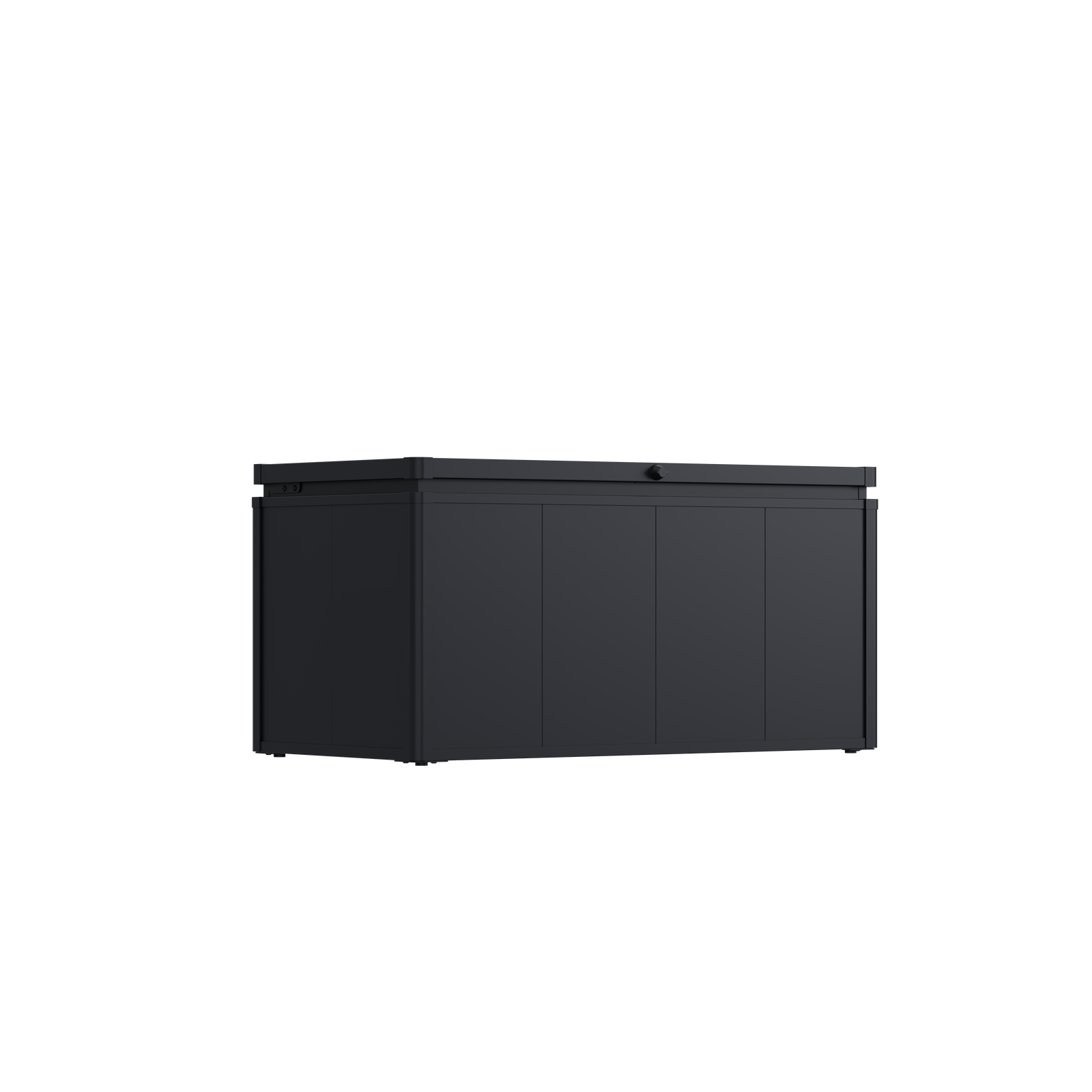 Weide Noble Gartenbox 450 L | Aufbewahrungsbox aus Stahl | Anthrazit - Bild 1