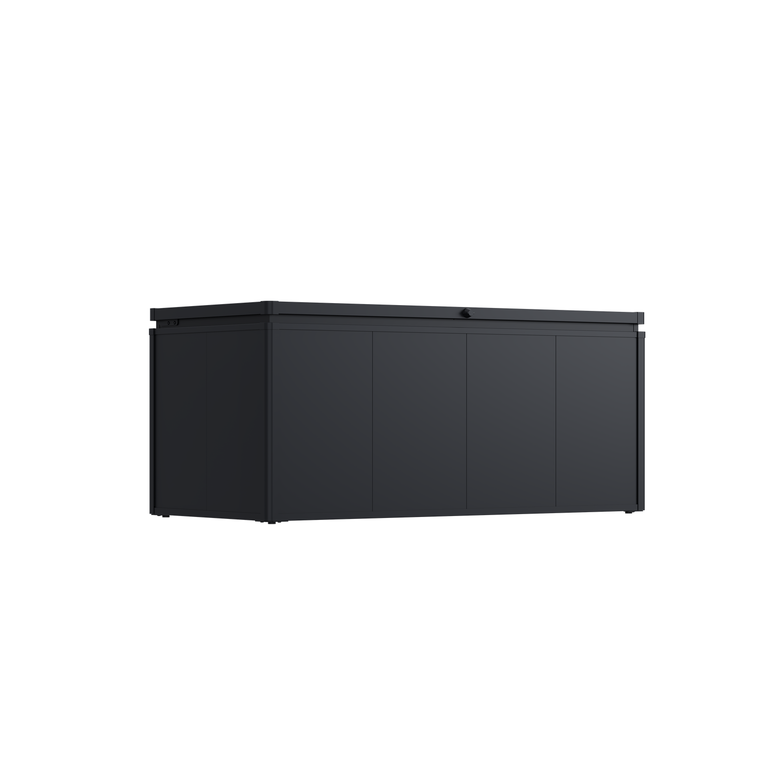 Weide Noble Gartenbox 830 L | Aufbewahrungsbox aus Stahl | Anthrazit - Bild 1