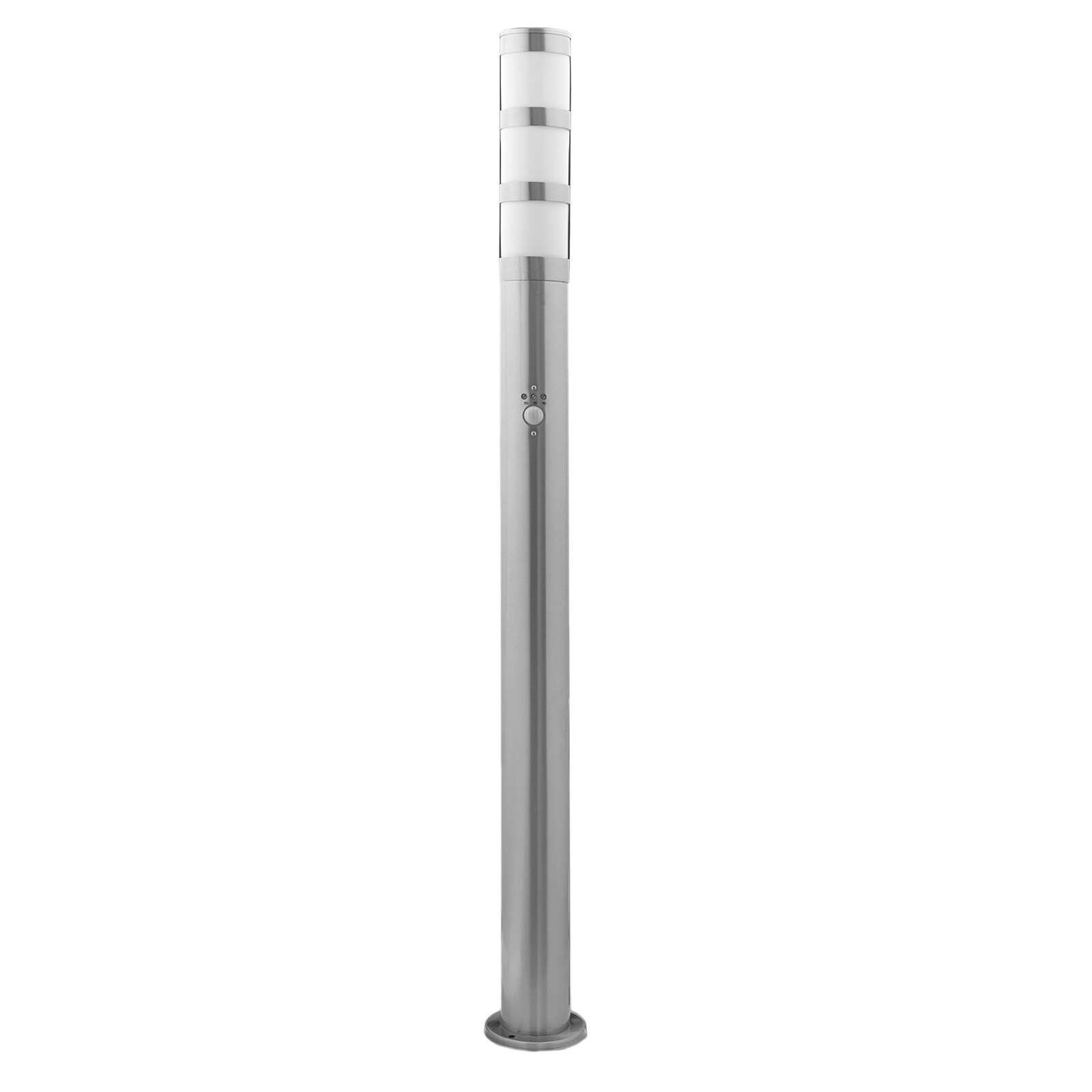 Grafner® Edelstahl Wegleuchte mit Bewegungsmelder WL10201 Gartenlampe 110 cm
