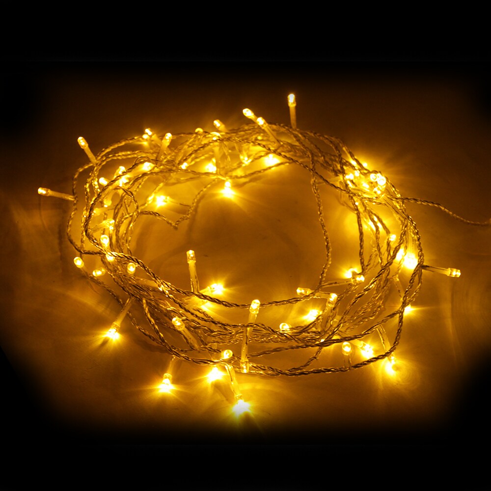 Grafner&reg; LED-Lichterkette 100 LEDs 10m gelb - Bild 1