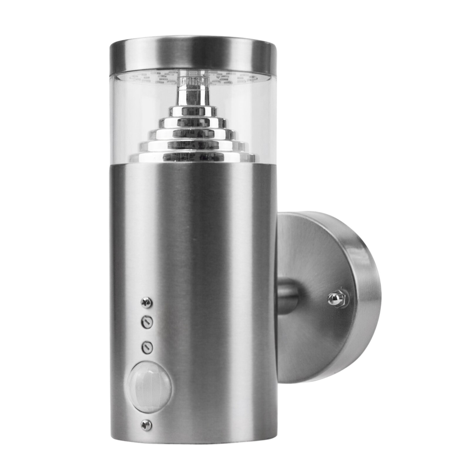 Grafner&reg; Edelstahl Wandlampe mit Bewegungsmelder 108WBPIR Leuchte mit integrierten LED Leuchtmittel - Bild 1