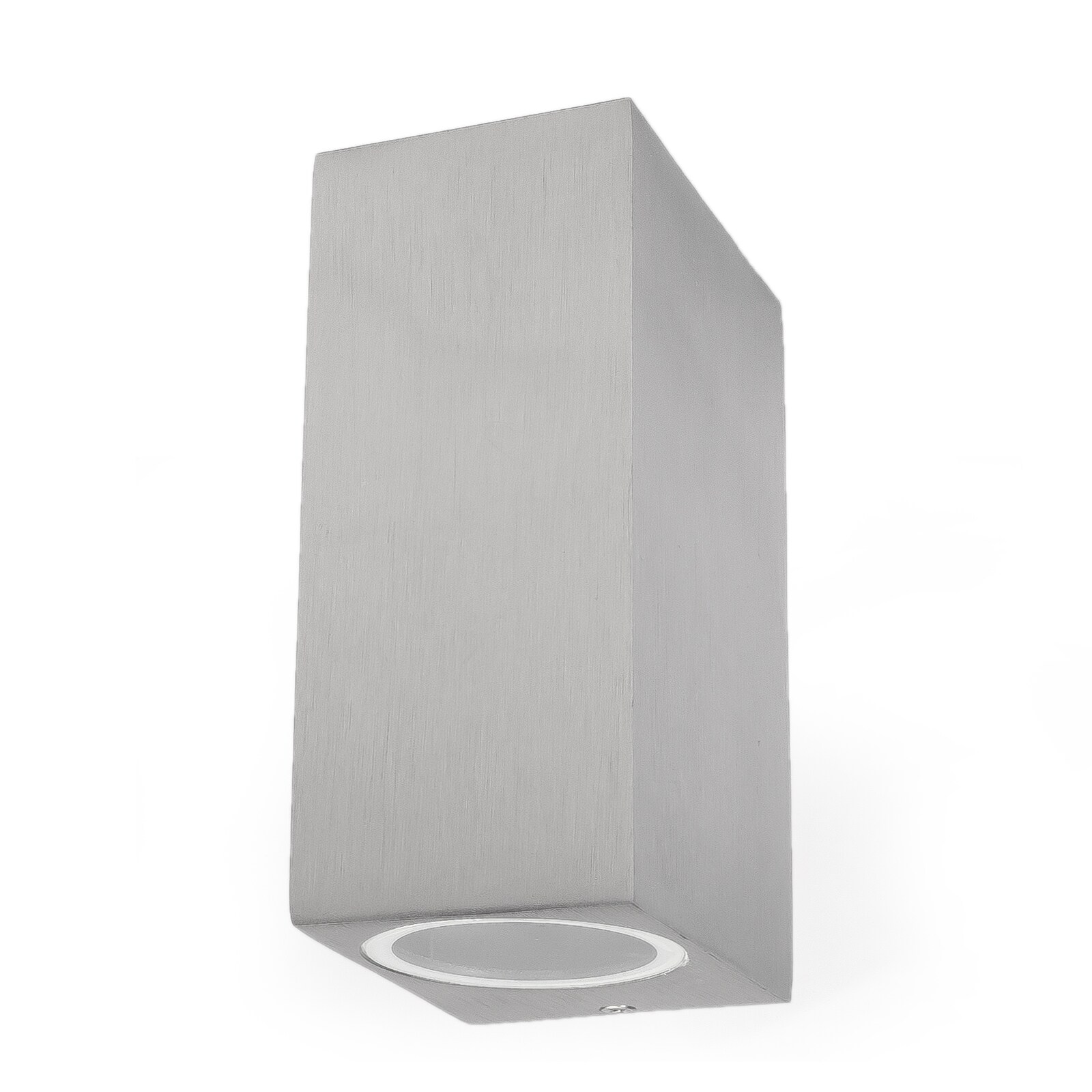 Grafner&reg; Aluminium Wandlampe 37SQWB-2 poliert Wandleuchte Lichtschein Up&Down/Oben&Unten - Bild 1