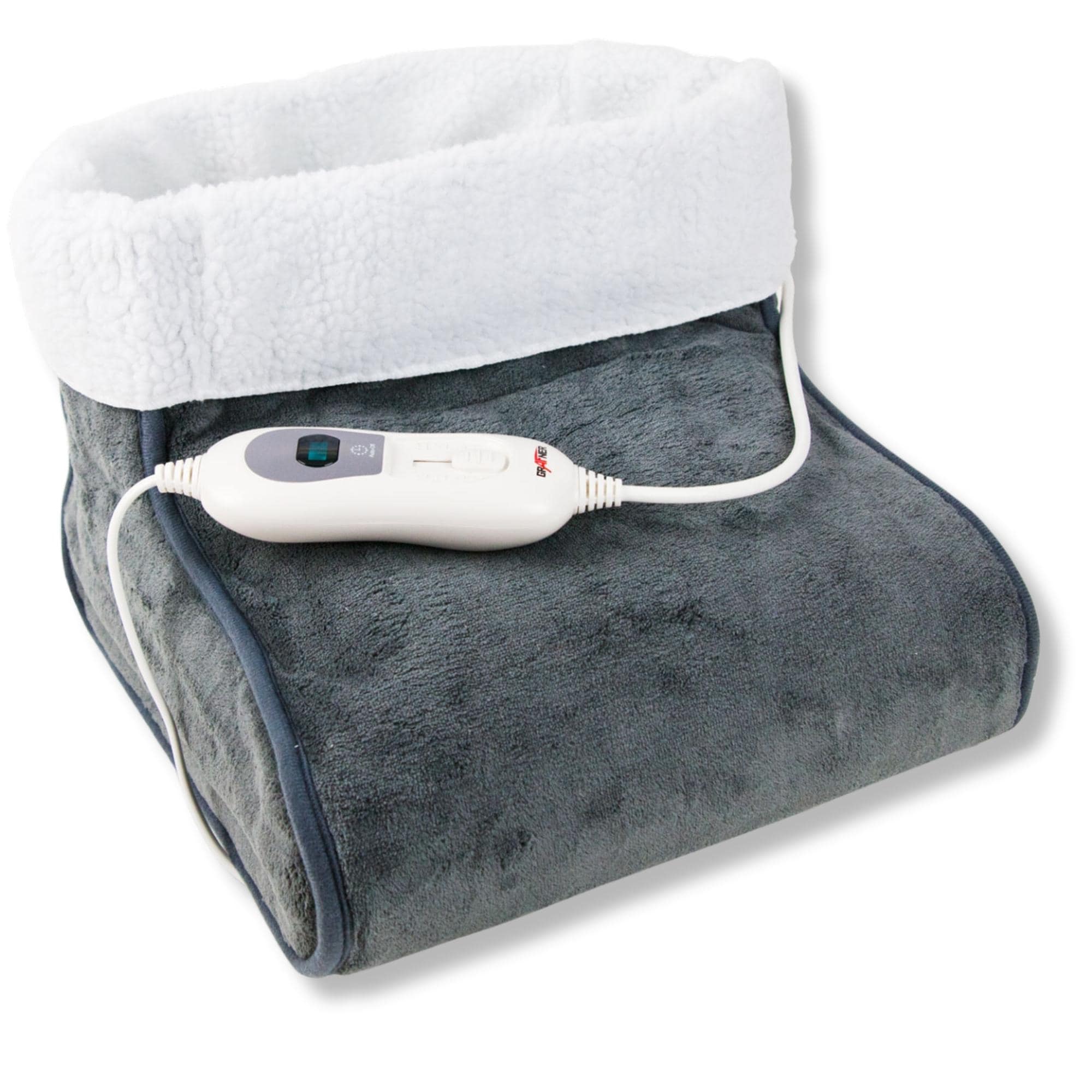 Grafner&reg; Fu&szlig;w&auml;rmer elektrisches W&auml;rmekissen in grau Fu&szlig;w&auml;rmeger&auml;t Fu&szlig;sack - Bild 1