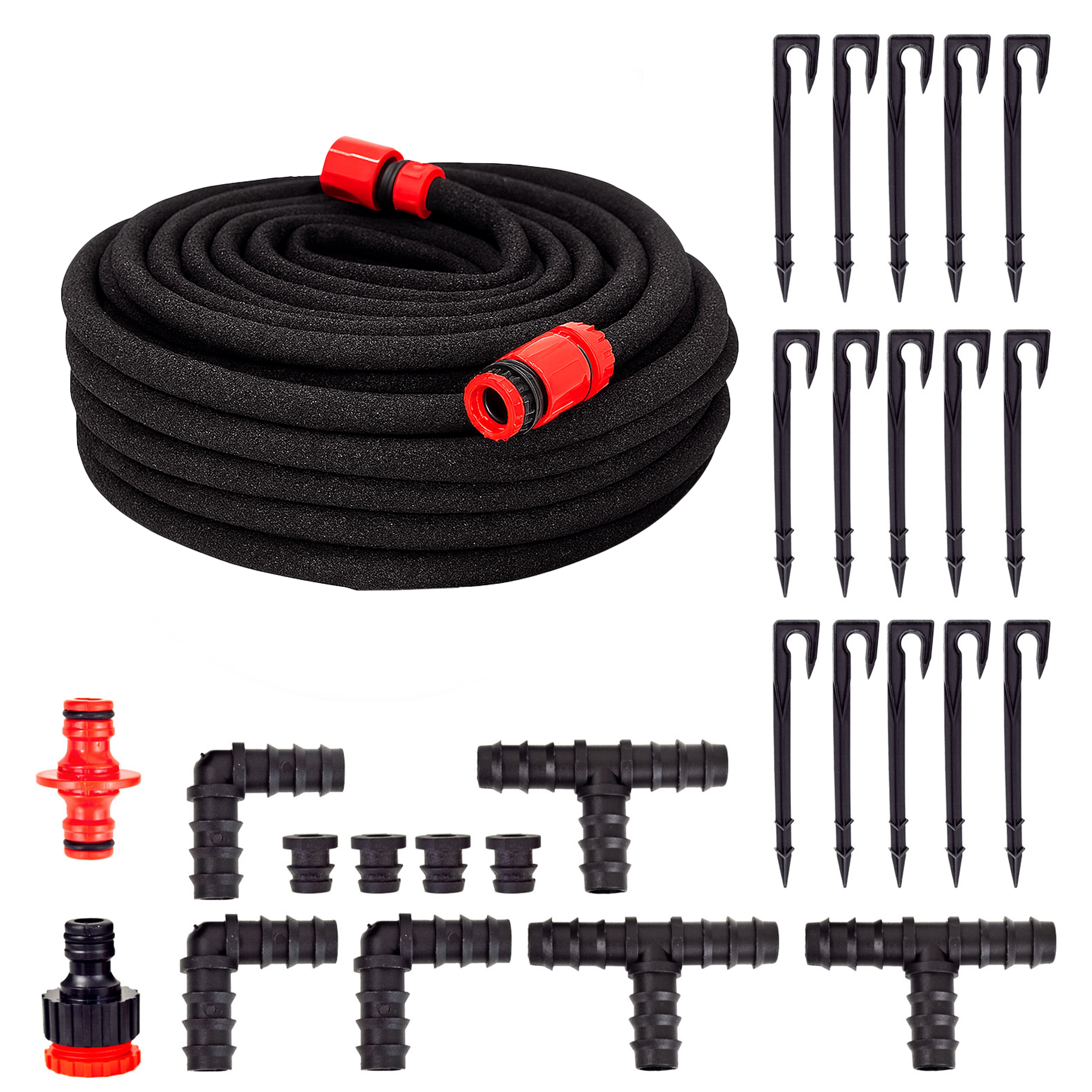 Grafner&reg; 30m Bew&auml;sserungsschlauch mit Perlfunktion im Set Perlregner Perlschlauch Tropfschlauch - Bild 1