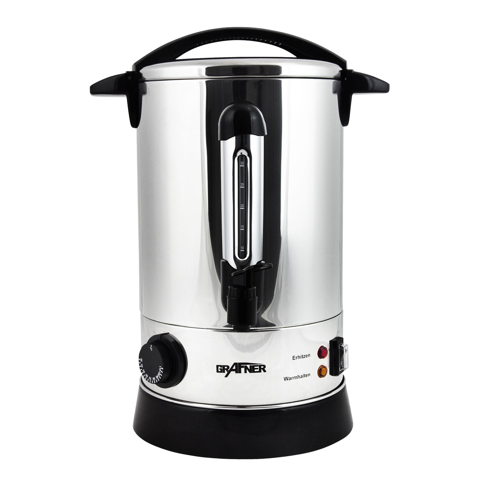 Grafner® XL Heißgetränkeautomat Glühweinkocher 1500 Watt 8,8 Liter HG10741