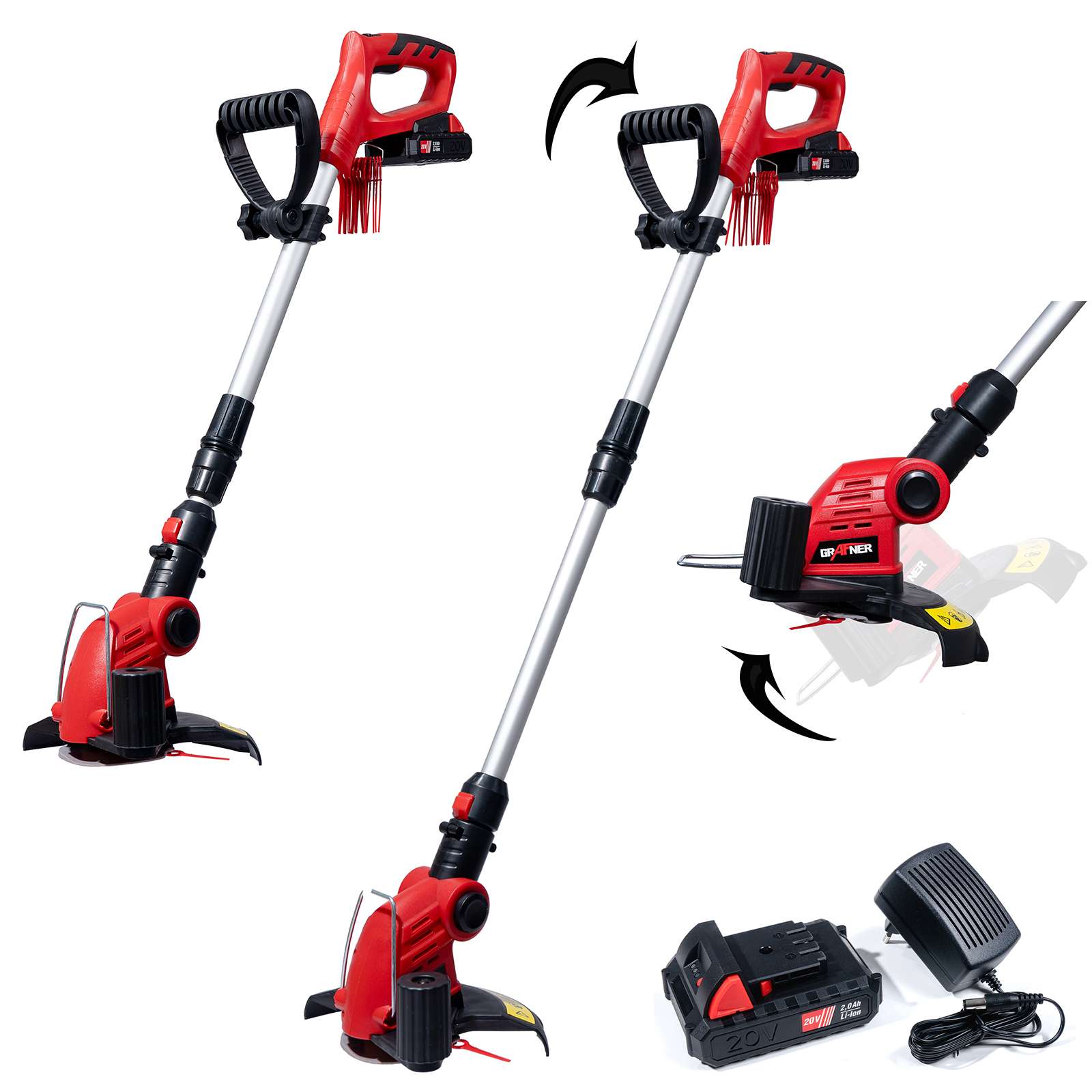 Grafner&reg; Akku Rasentrimmer 20V RT10854 - Bild 1