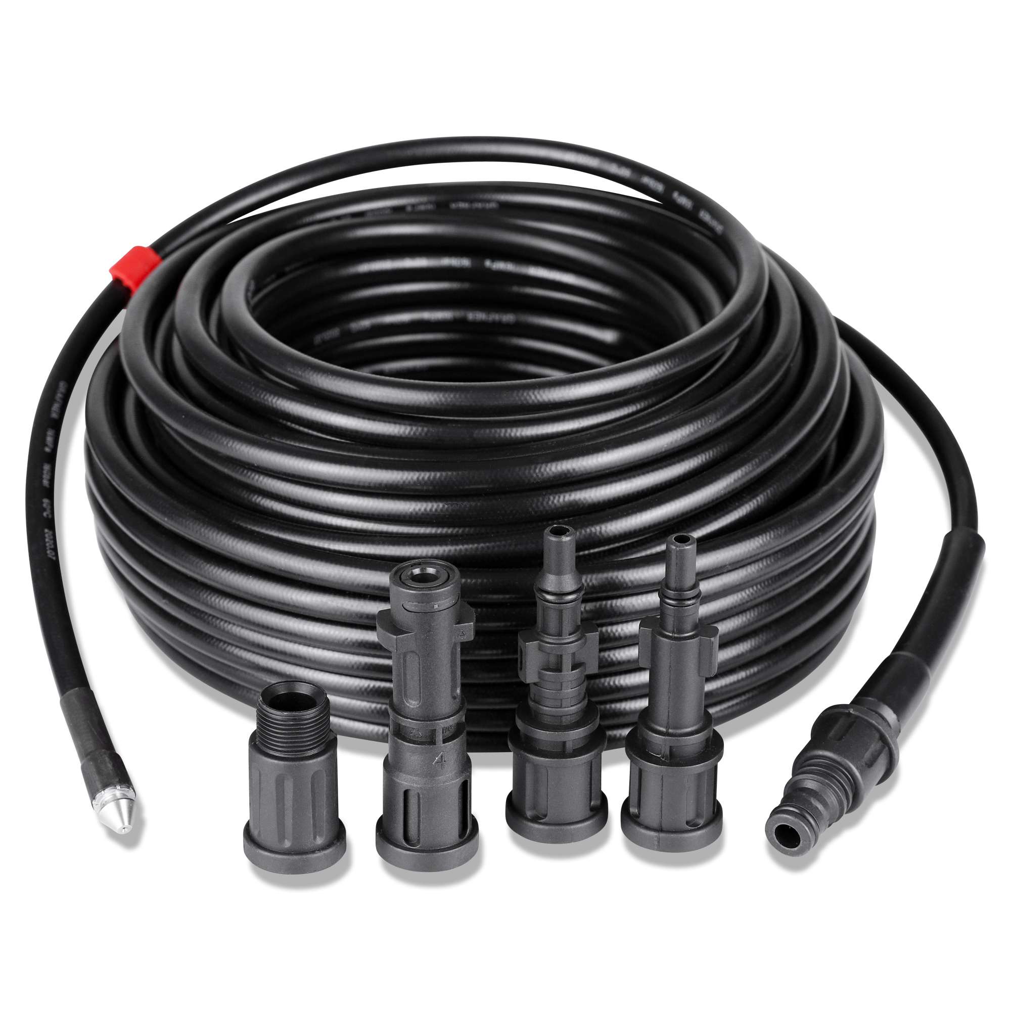 Grafner&reg; Rohrreinigungs-Set f&uuml;r Hochdruckreiniger 30 m Rohrreiniger RS10861 - Bild 1