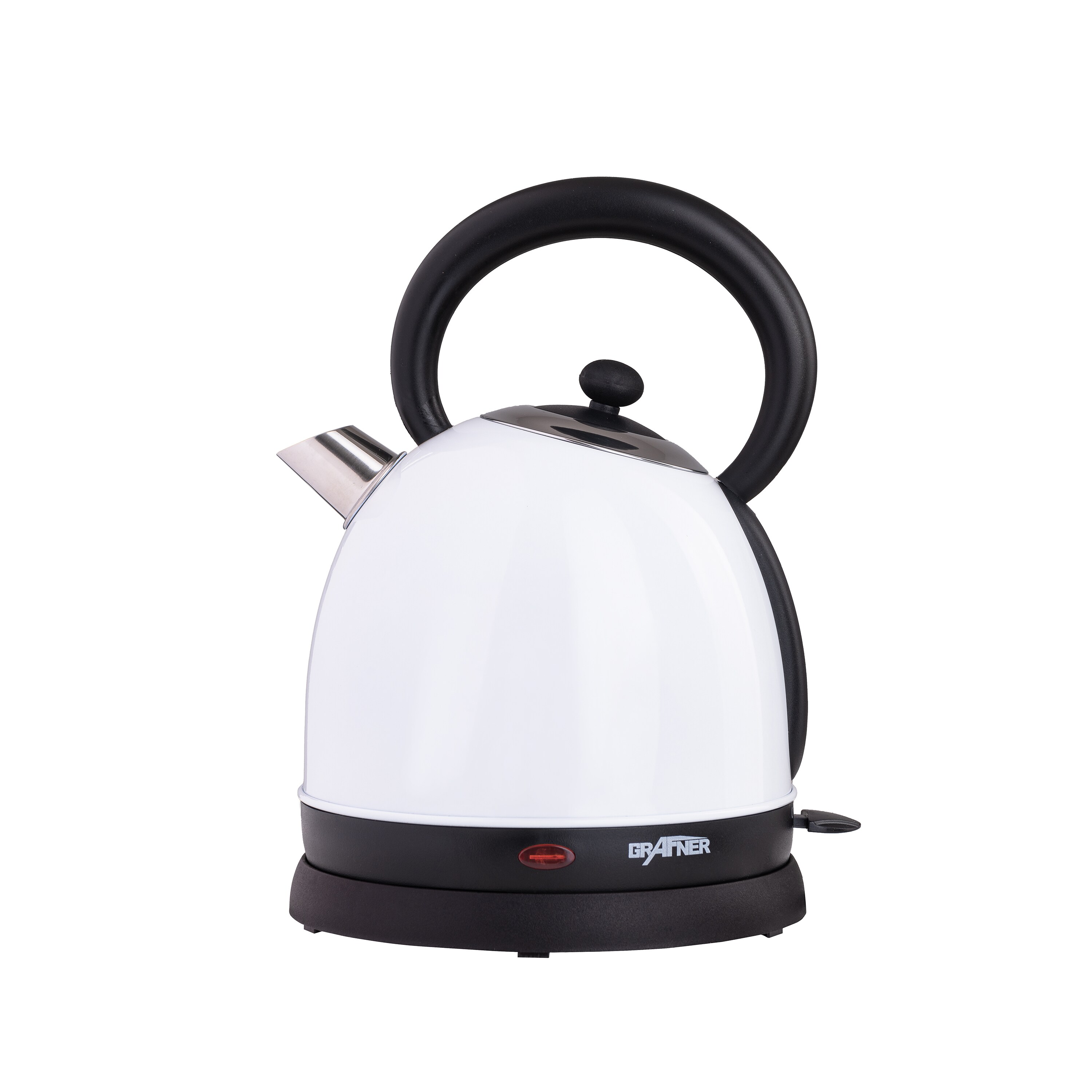 Grafner&reg; Retro-Wasserkocher 1,8 Liter 2200 Watt wei&szlig; WK10862 - Bild 1