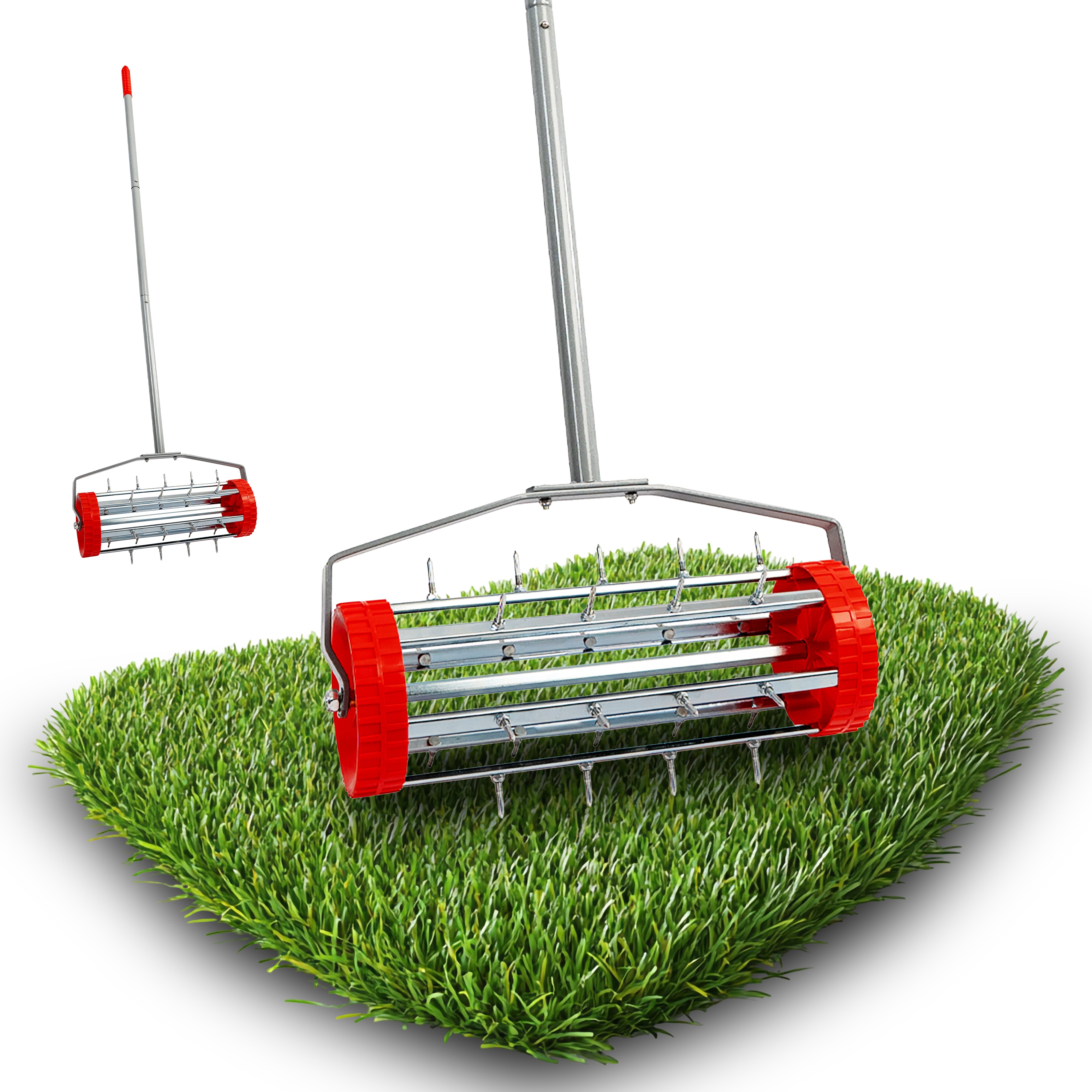 Grafner&reg; Rasenl&uuml;fter Walze Aerifizierger&auml;t Rasenrolle Rasenbel&uuml;fter Vertikutierer - Bild 1