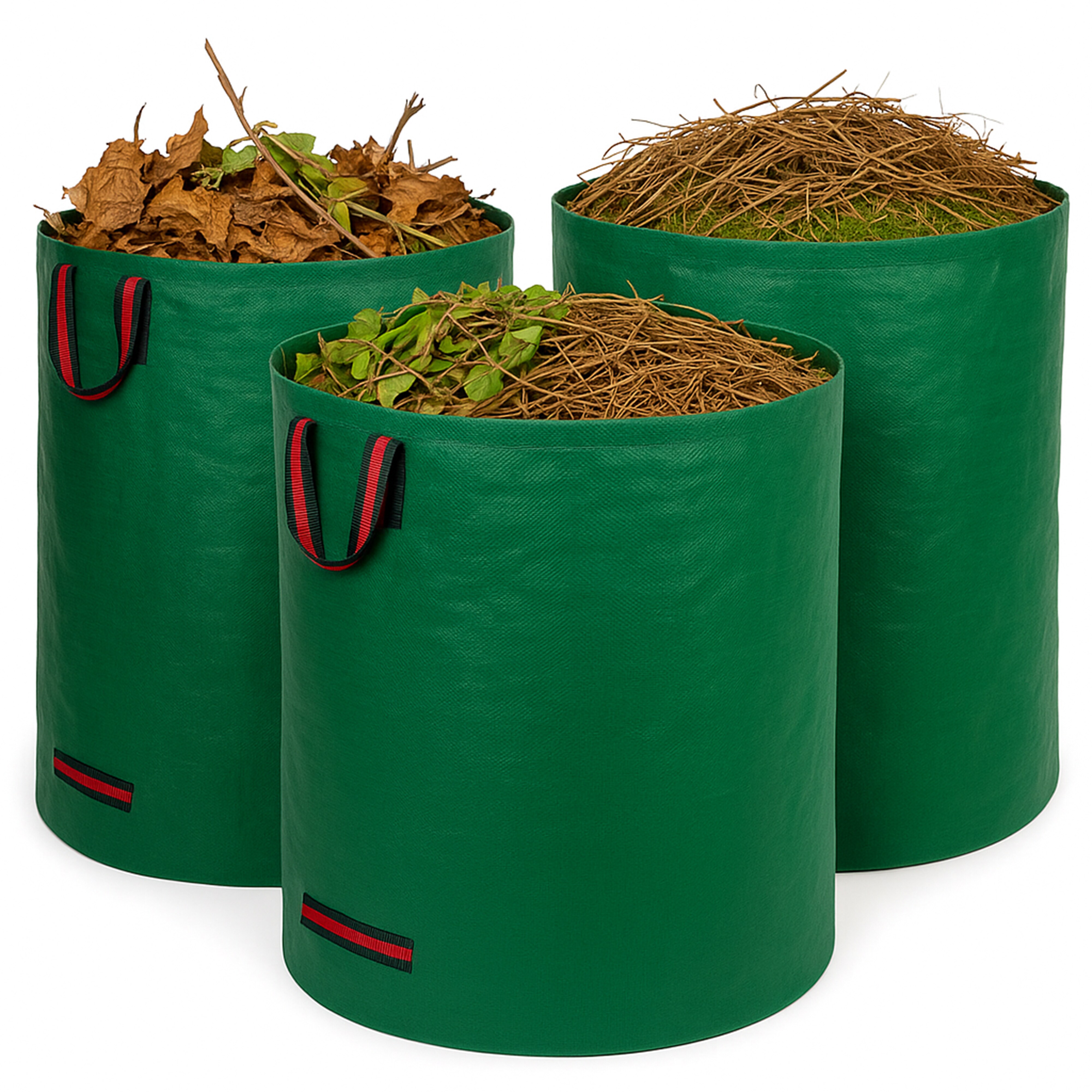 Grafner&reg; Gartenabfallsack 272 Liter Gartentasche rund aus Polyethylen Laubsack - Bild 1