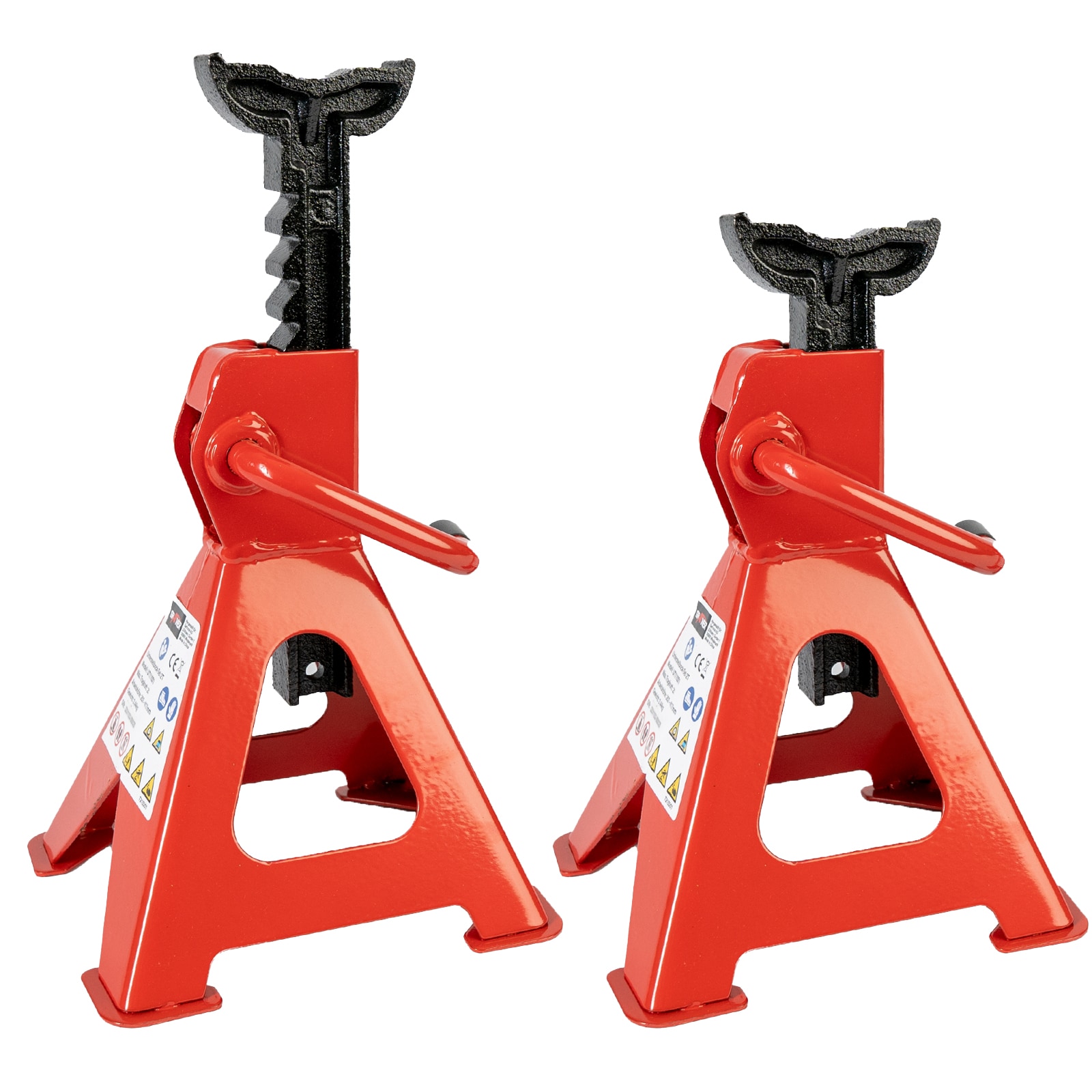 Grafner&reg; Unterstellbock Set 2T KFZ B&ouml;cke Set - 2000 kg h&ouml;henverstellbar - Bild 1