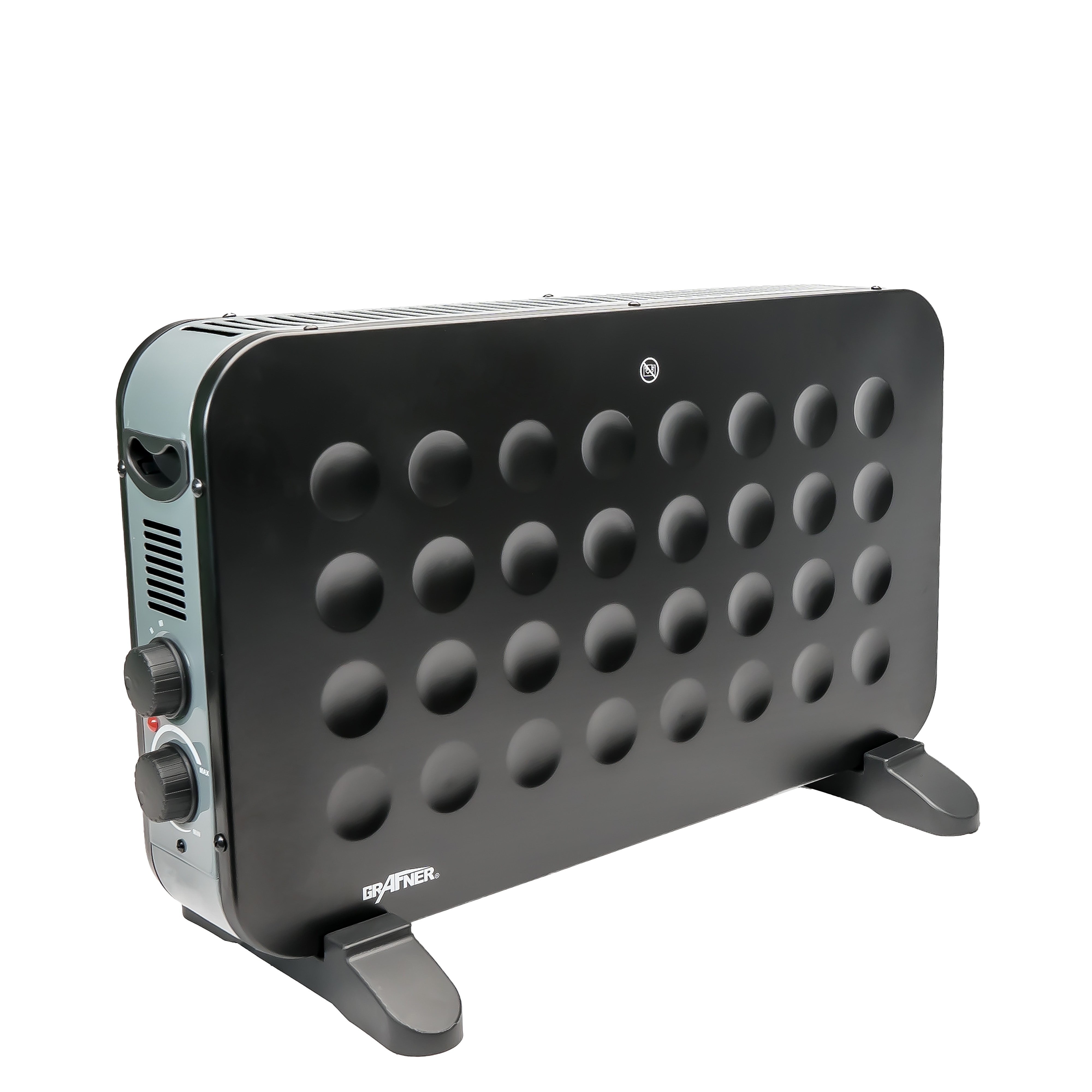 Grafner&reg; Konvektor elektro Heizung 2000 Watt Heizger&auml;t matt schwarz DK11046 - Bild 1