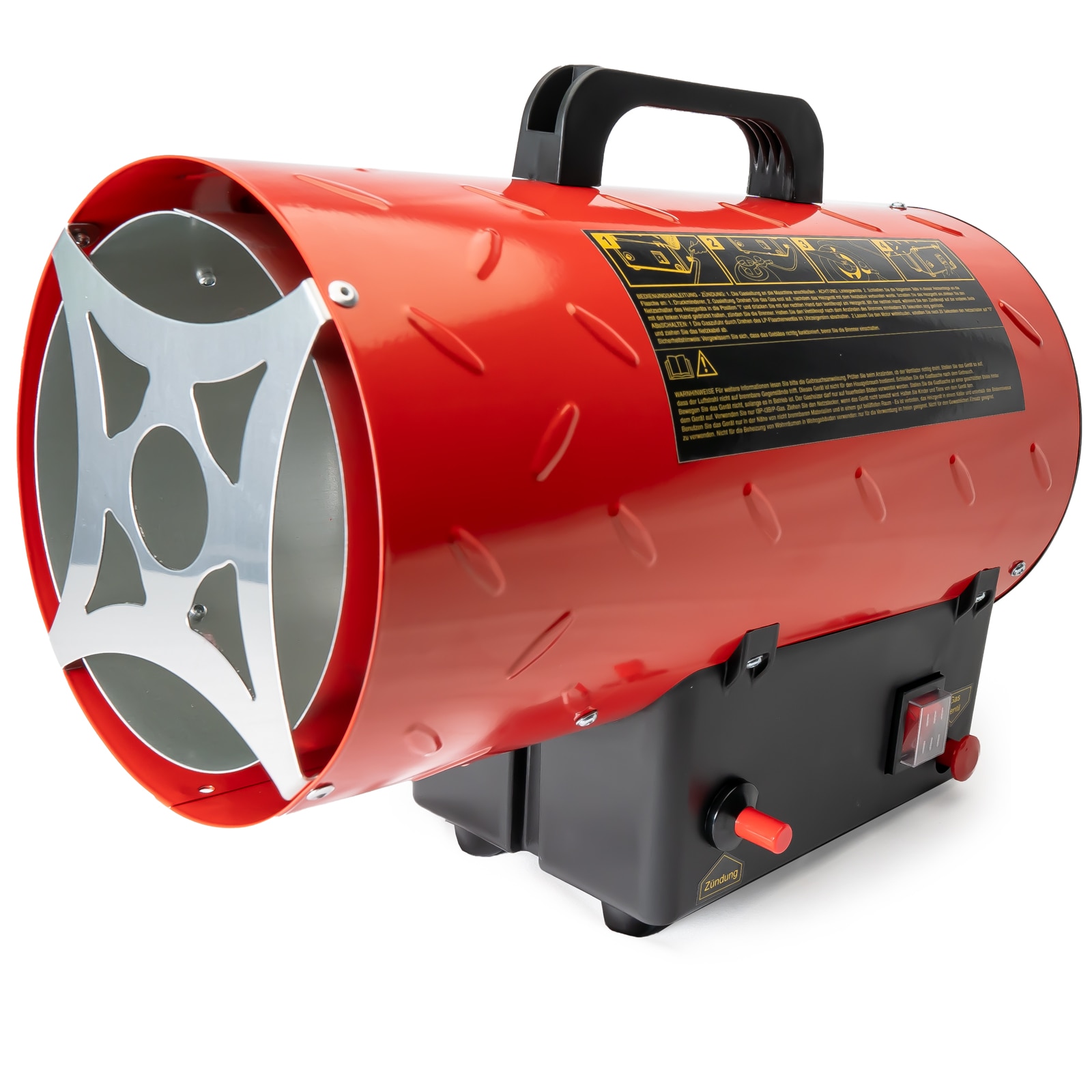 Grafner&reg; 15kW Gasheizgebl&auml;se Gasheizer f&uuml;r Gasflasche Gasdruckregler Bauheizer 700mbar Gasheizger&auml;t - Bild 1