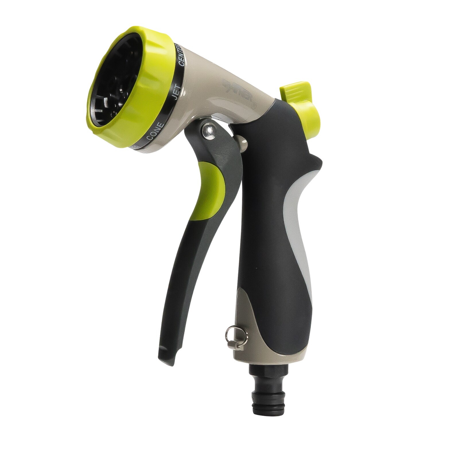 Grafner&reg; Metall Gartenbrause mit 8 Spr&uuml;hmuster Handbrause Gartenschlauch - Bild 1