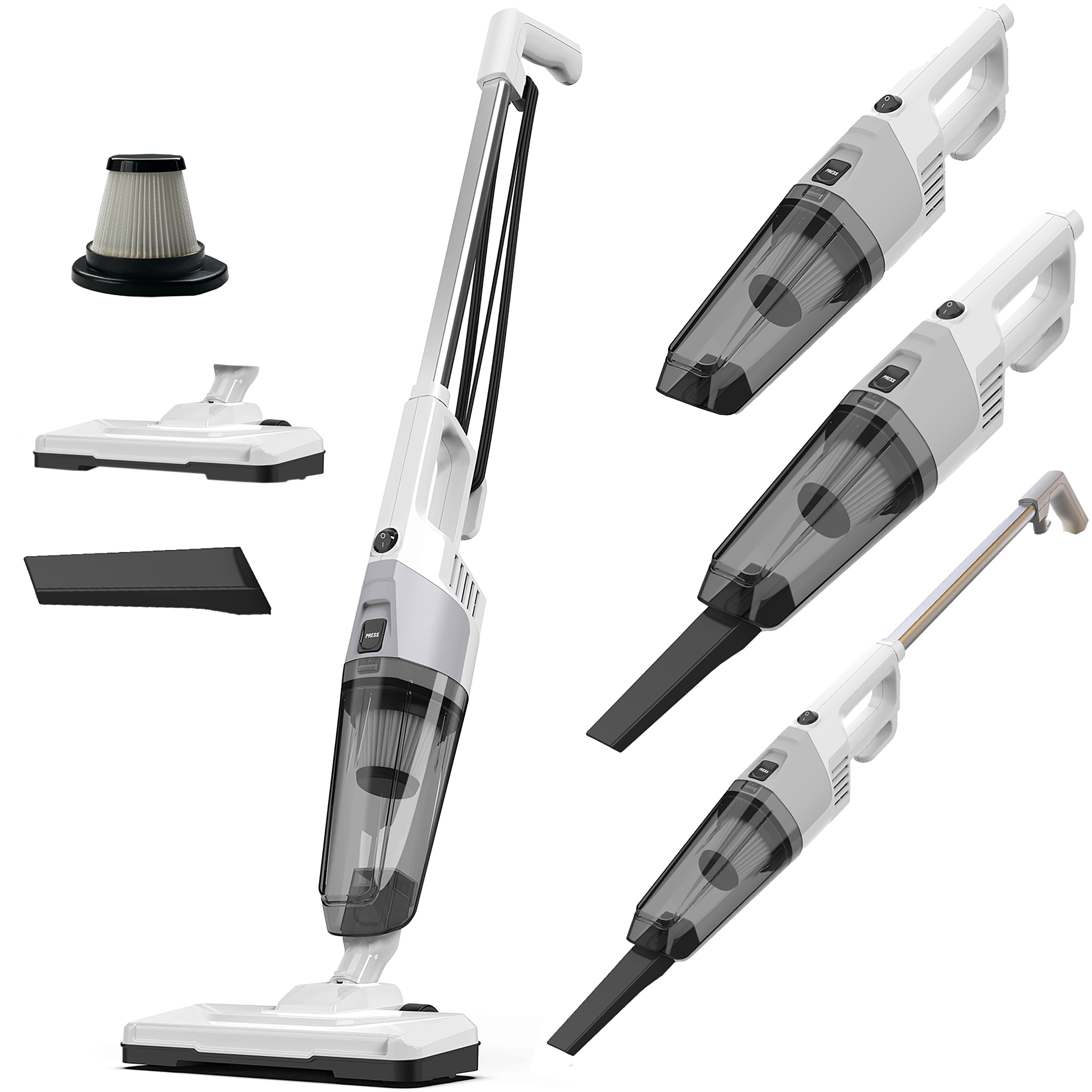 Grafner&reg; 2in1 Power Stiel Staubsauger mit Hepa Filter PS11101 - Bild 1