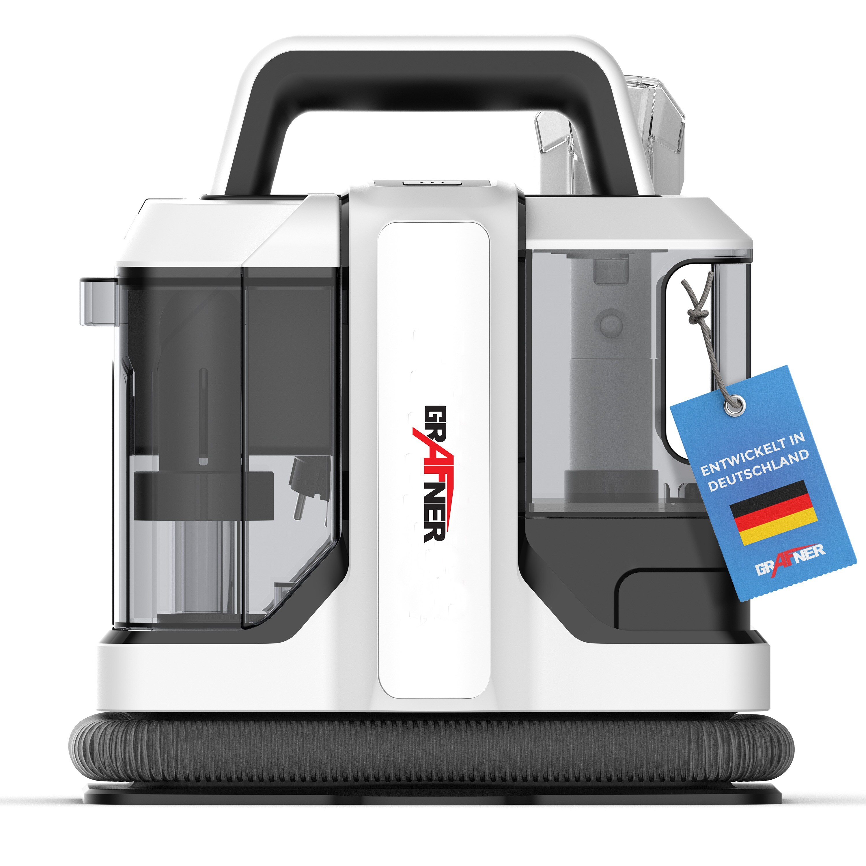 Grafner mobiler Waschsauger 450 Watt 2 B&uuml;rsten Kabell&auml;nge 5m WS11109 - Bild 1