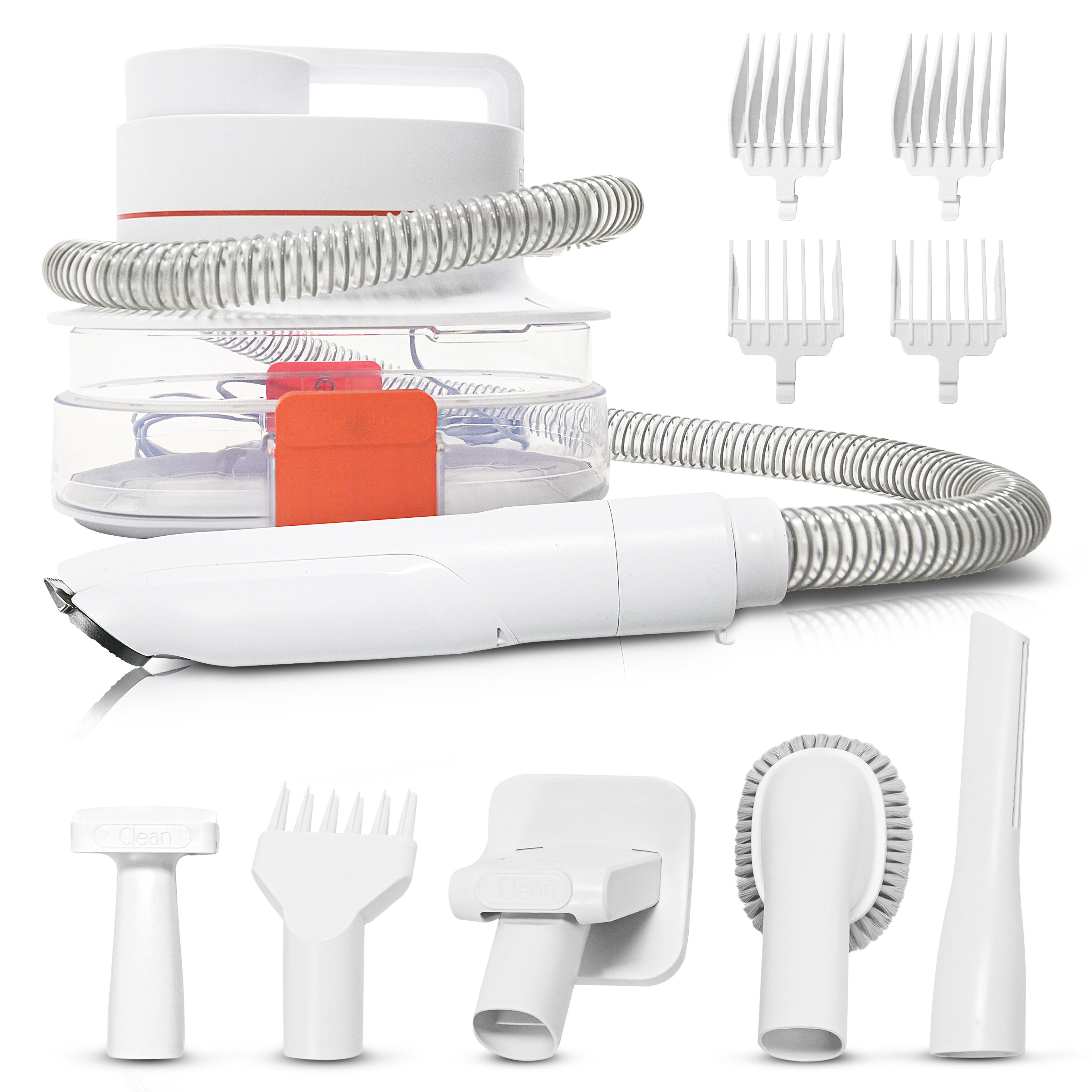 Grafner Hundeschermaschine mit Tierhaar Staubsauger Haustierpflegeset HS11110 - Bild 1