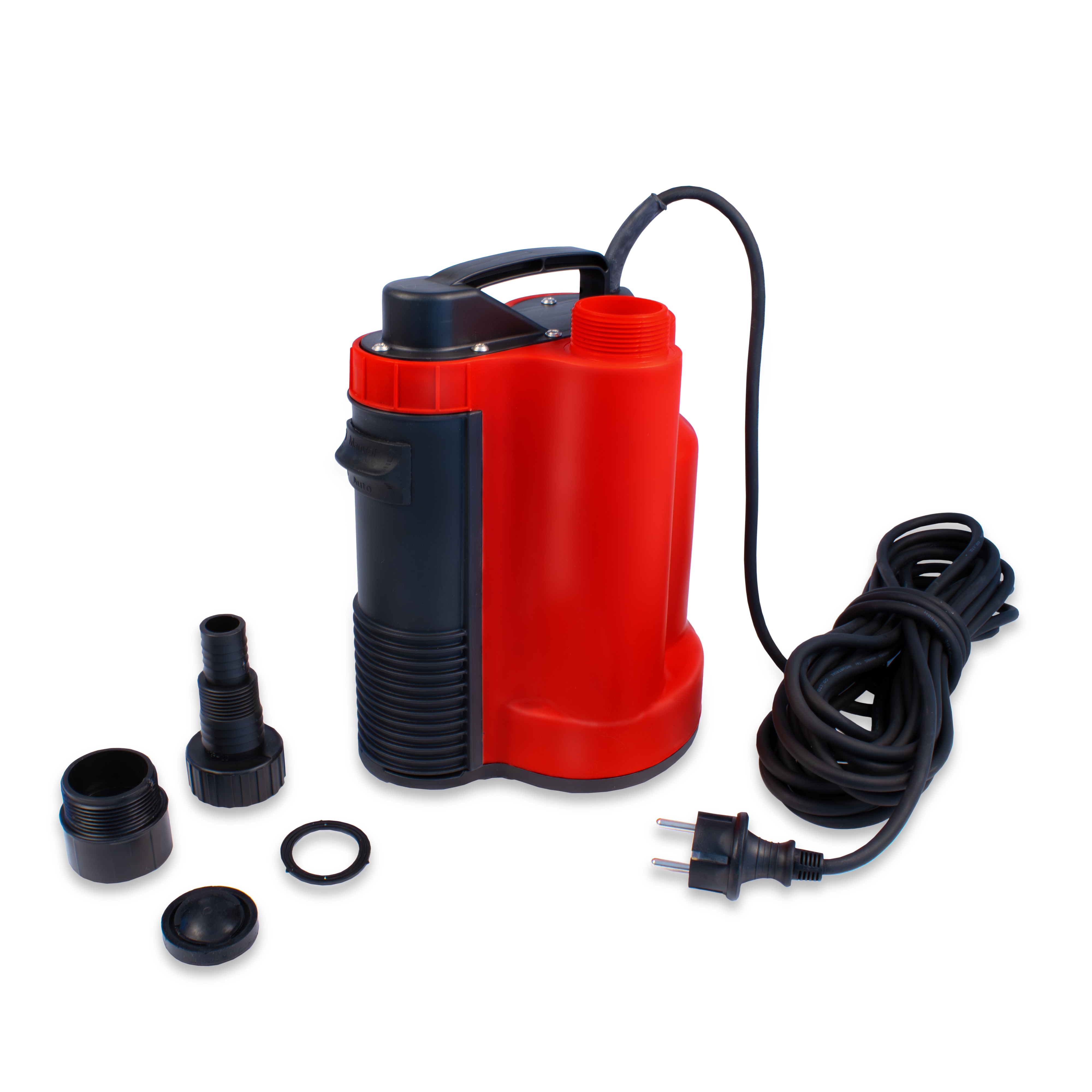 Grafner Flachsaugerpumpe mit integriertem Schwimmschalter Automatik 400 Watt 6500L/h - Bild 1