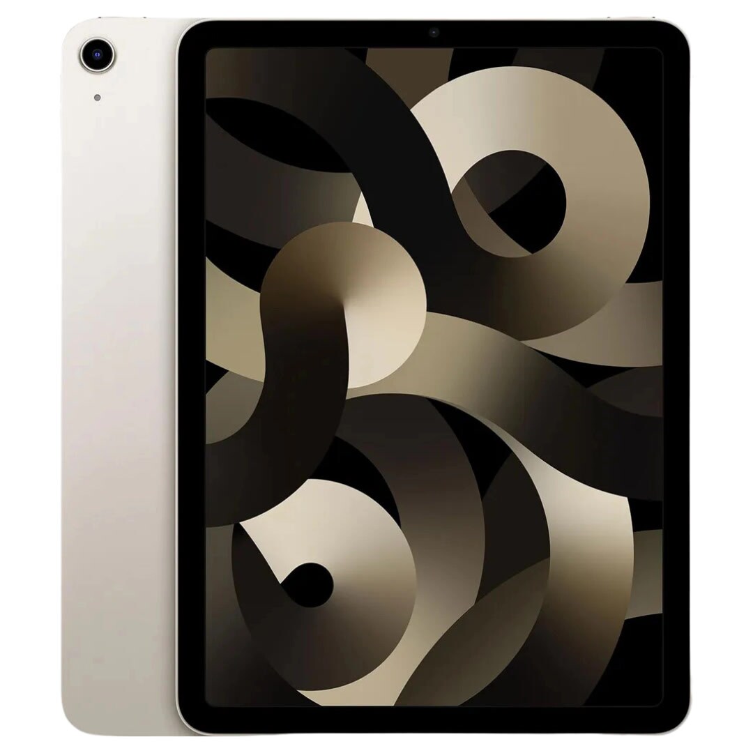 Apple iPad Air 5 Gen. 10.9″, 64GB, WiFi, Polarstern Weiß, NEU OVP | 00194252795330