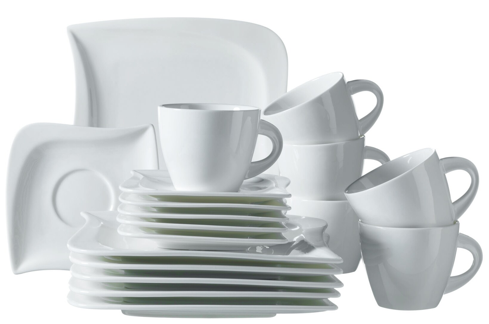 Mäser Kaffeeservice, Porzellan LA MUSICA Elfenbein | 09001793932357