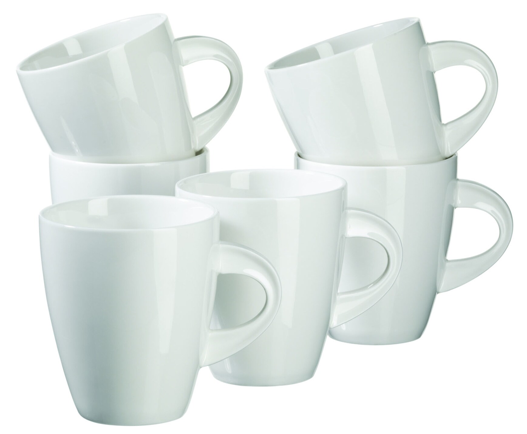 M&auml;ser Kaffeebecher 40 cl, Porzellan LA MUSICA Elfenbein - Bild 1