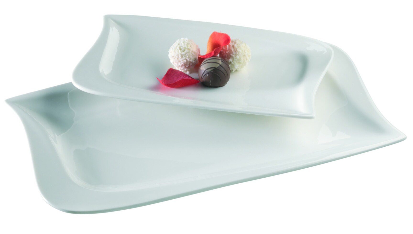 M&auml;ser Plattenset, Porzellan LA MUSICA Elfenbein - Bild 1