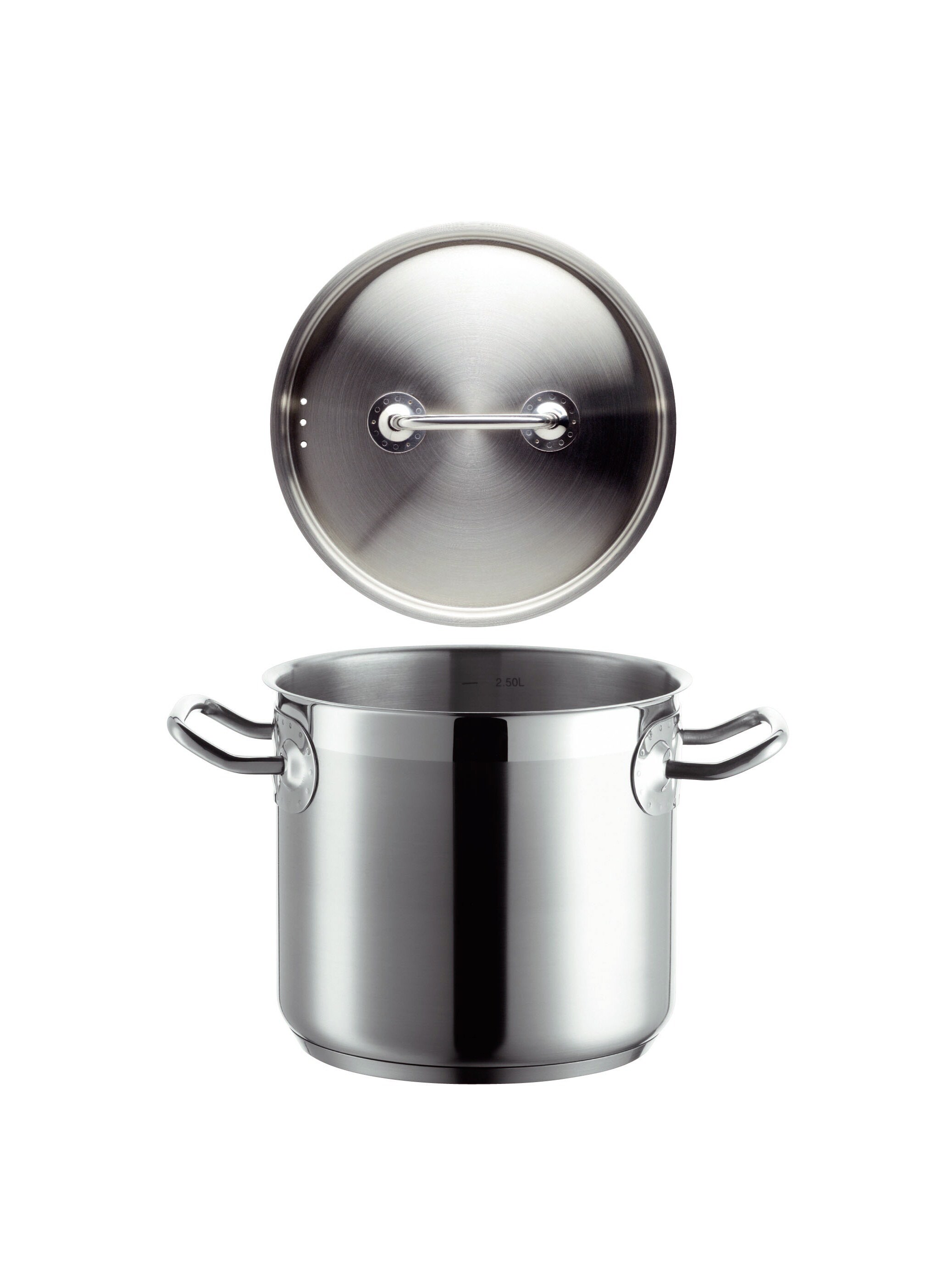 M&auml;ser Gem&uuml;setopf 16cm PROFESSIONAL I Silber - Bild 1