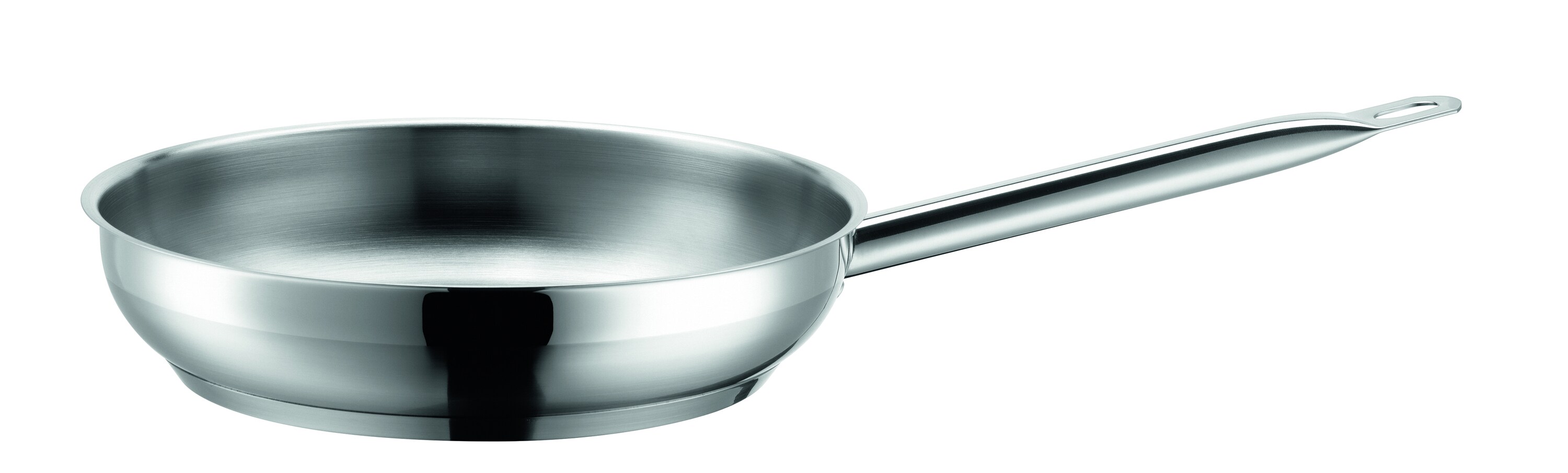 M&auml;ser Bratpfanne Edelstahl PROFESSIONAL I Silberfarben - Bild 1