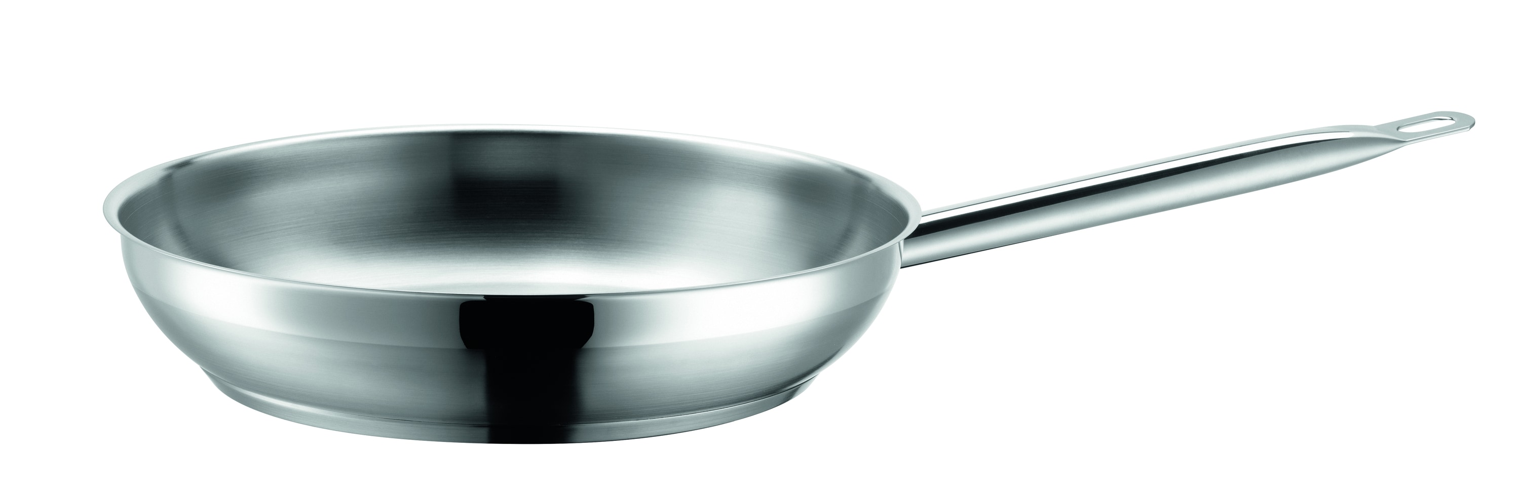 M&auml;ser Bratpfanne Edelstahl PROFESSIONAL I Silberfarben - Bild 1