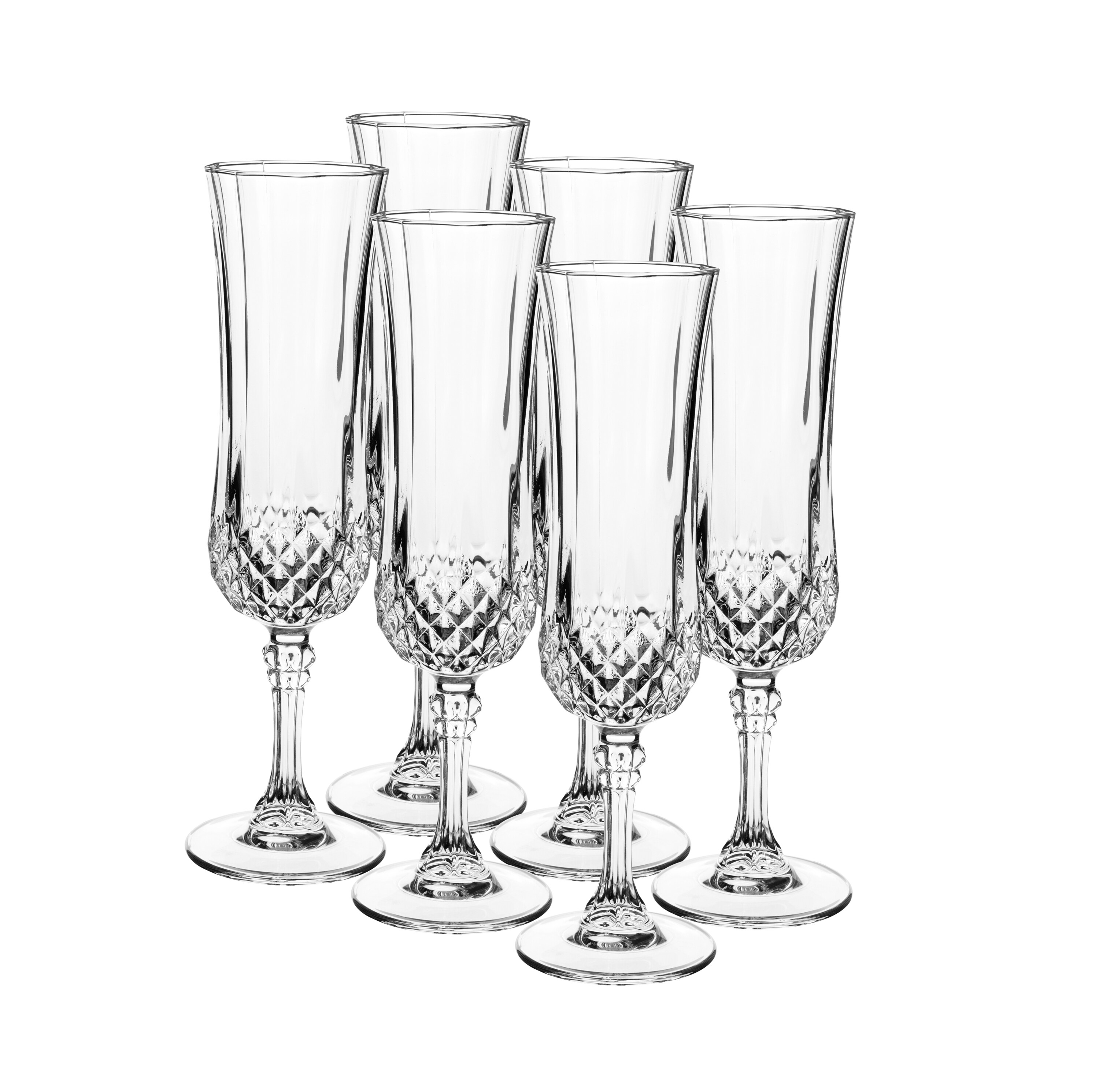 Eclat Sektkelch 14 cl, Glas LONGCHAMP Transparent - Bild 1