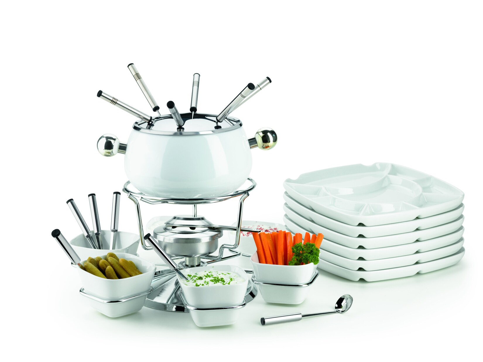 Mäser Fondueset Weiß | 09001794673891